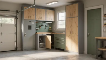 DIY Garage Cabinets with Doors - 5 Ideas