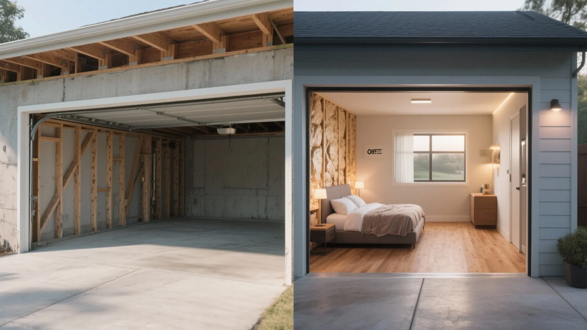 Garage-to-Guest Suite Conversion