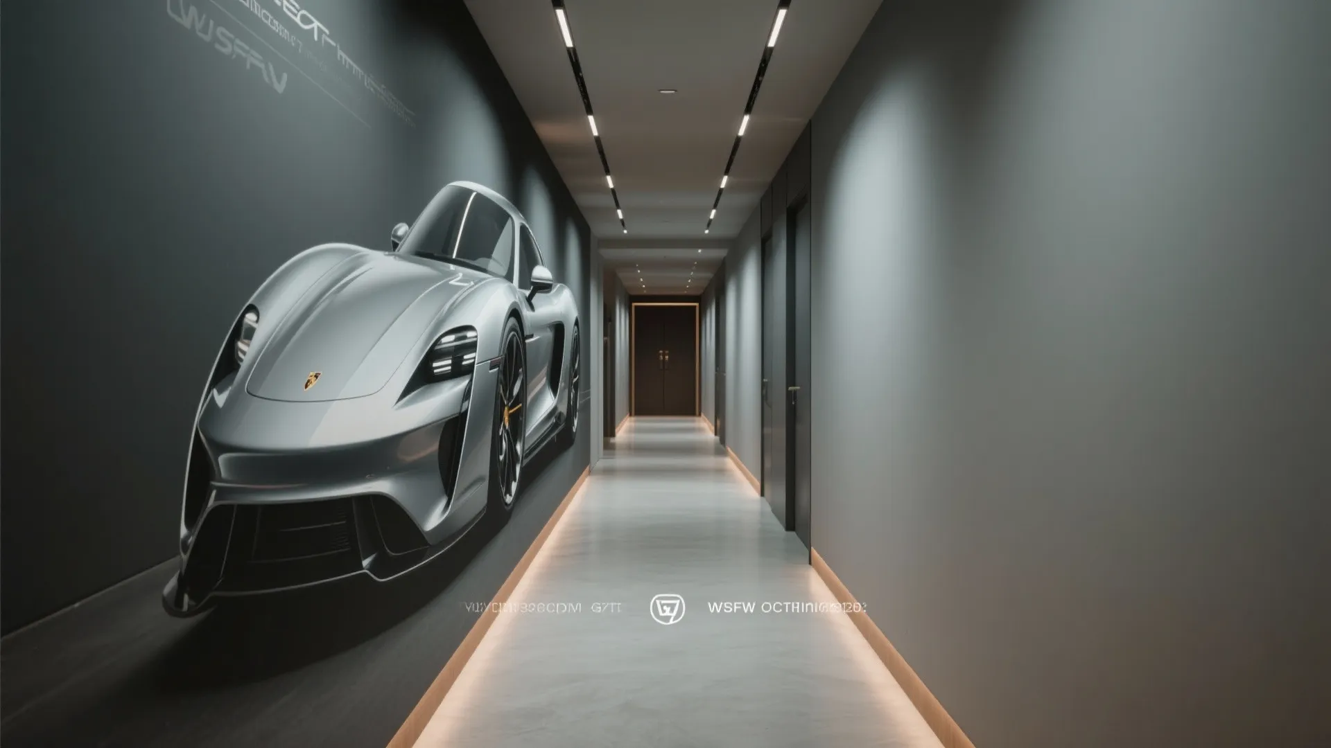 1) Cinematic Garage Gallery Wall