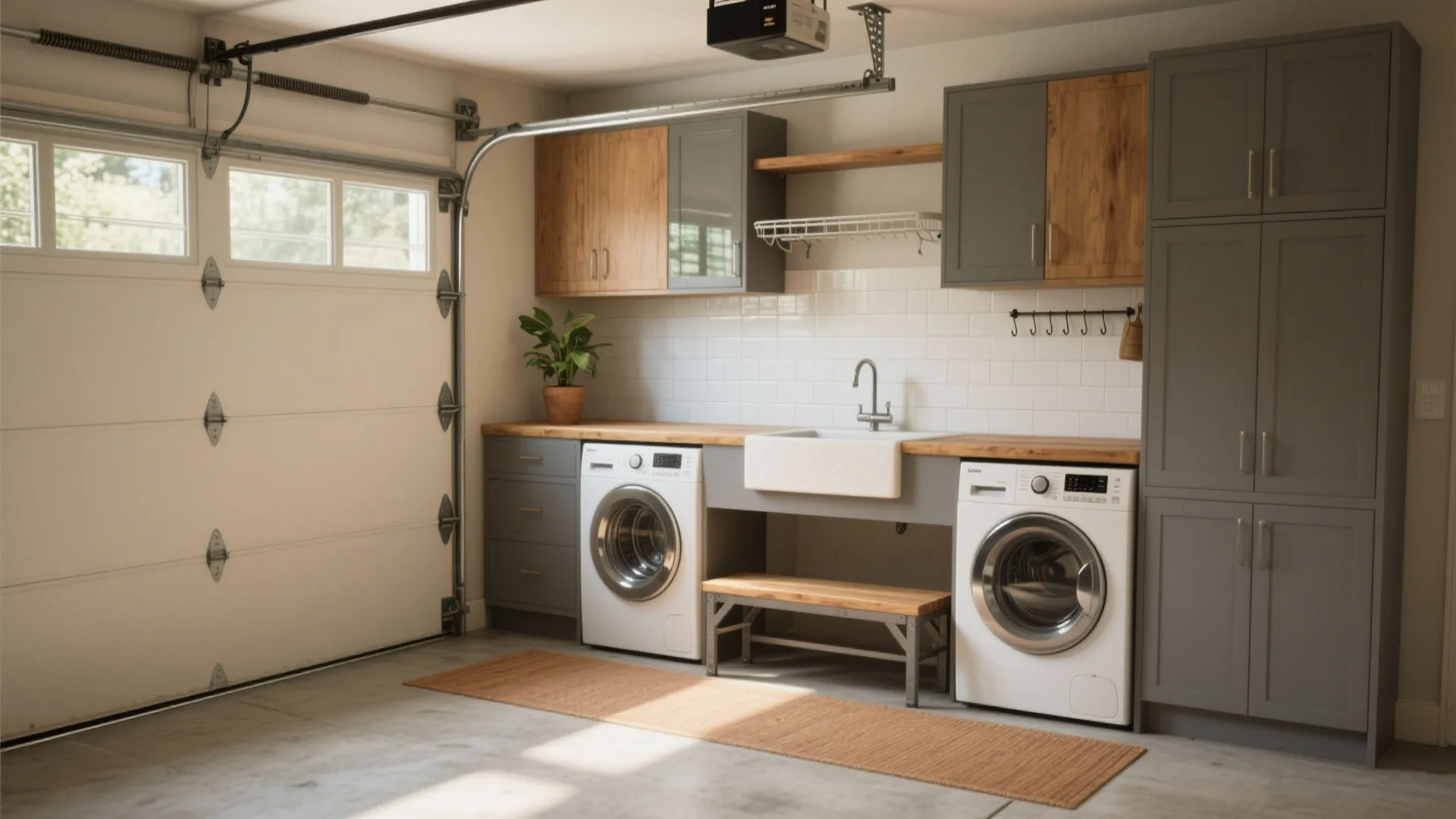 Garage Laundry Room Ideas: 10 Smart Upgrades: Practical, stylish and space-smart garage laundry room ideas from a designer with 10+ years experience