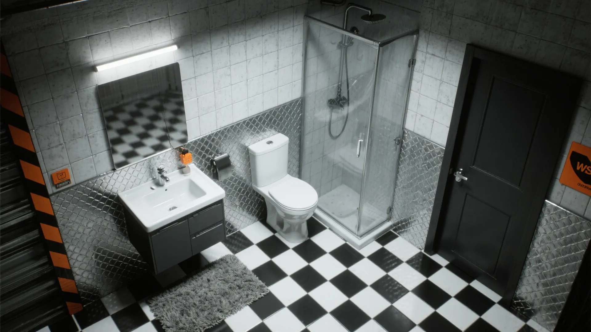 Idea 3: Garage-Inspired Surfaces, Done Waterproof