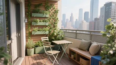 5 Garden Balcony Design Ideas for Small Spaces