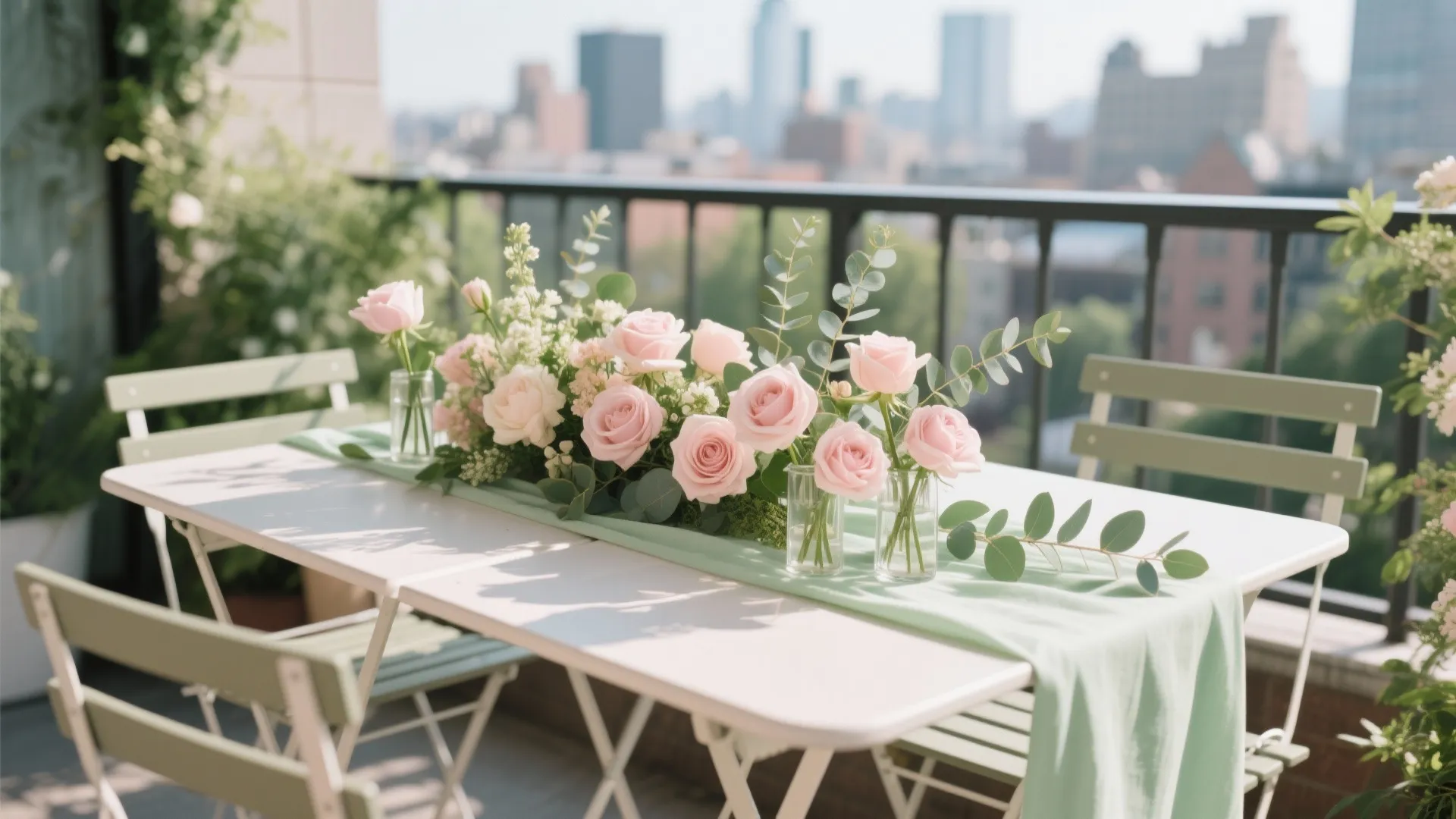 Garden-Inspired Florals with Modern Greenery