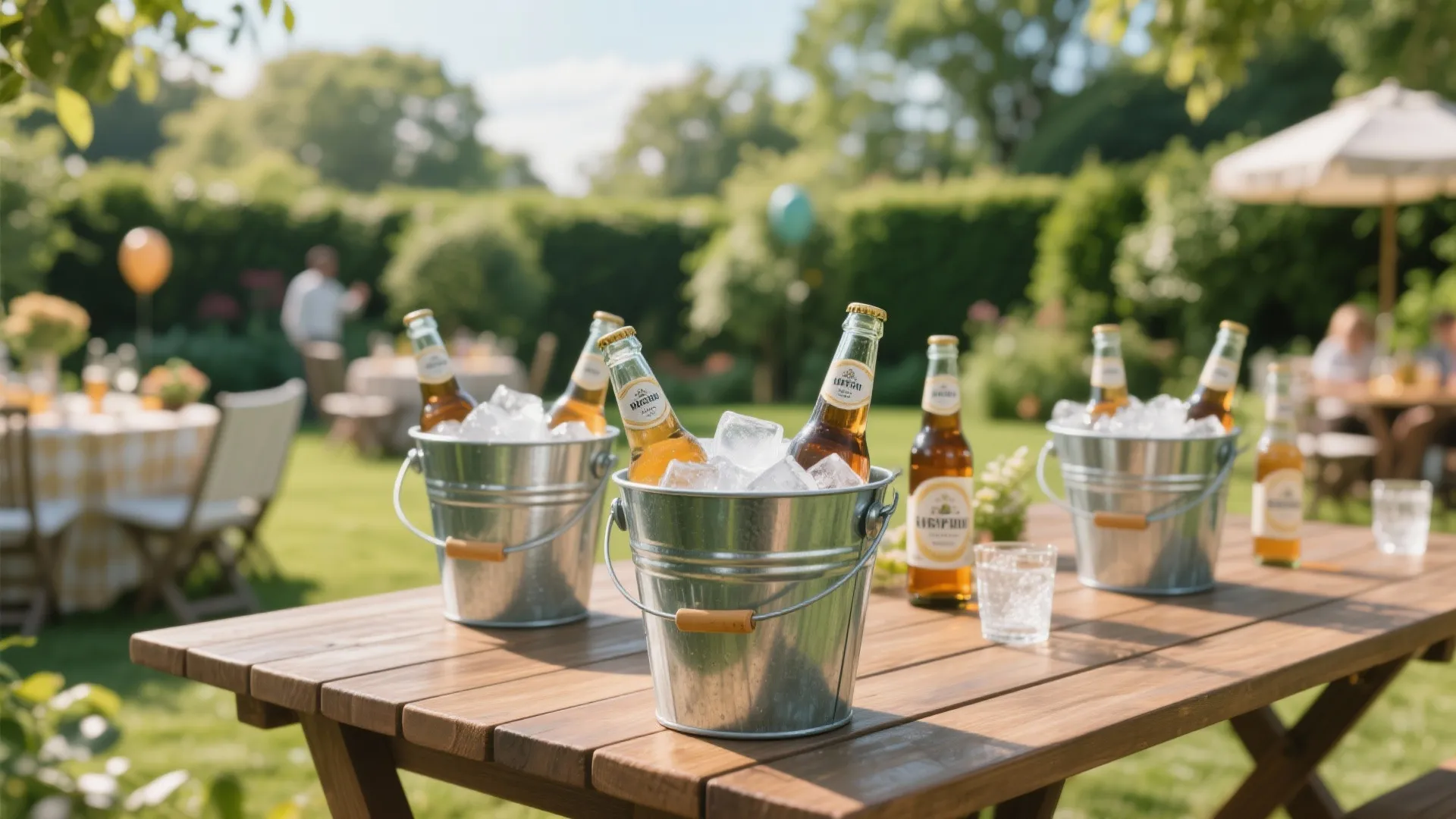 7. Garden Party Ice Buckets