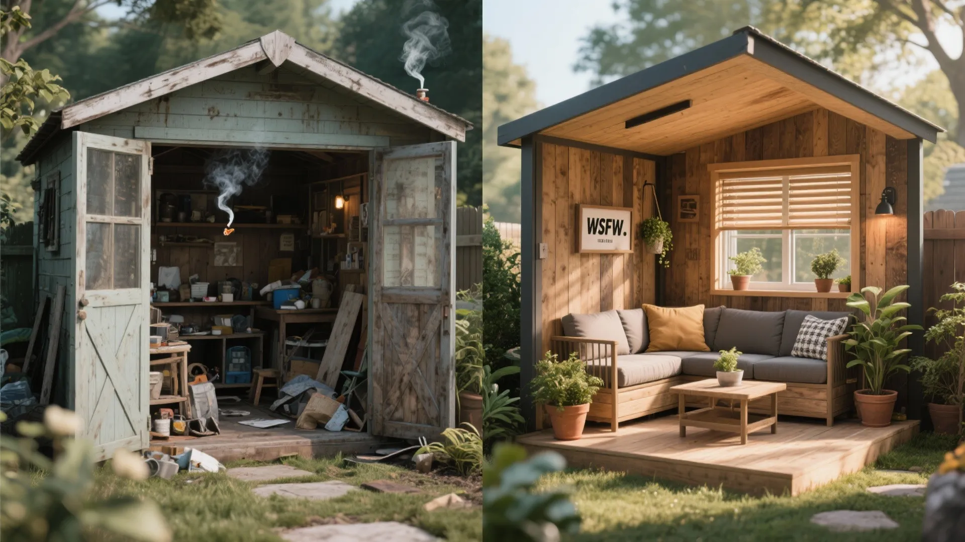 Tip 3: Garden Shed Conversion