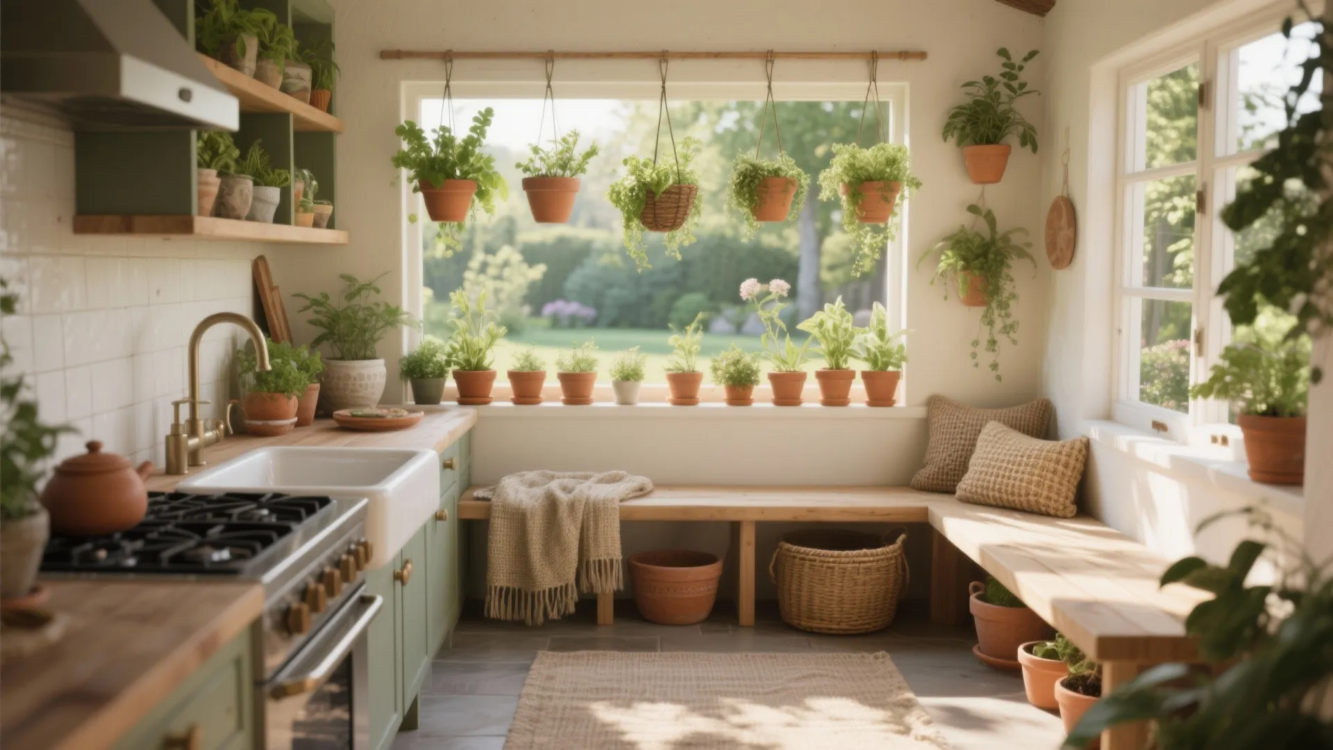 5. Garden-Adjacent Outdoor Vibe