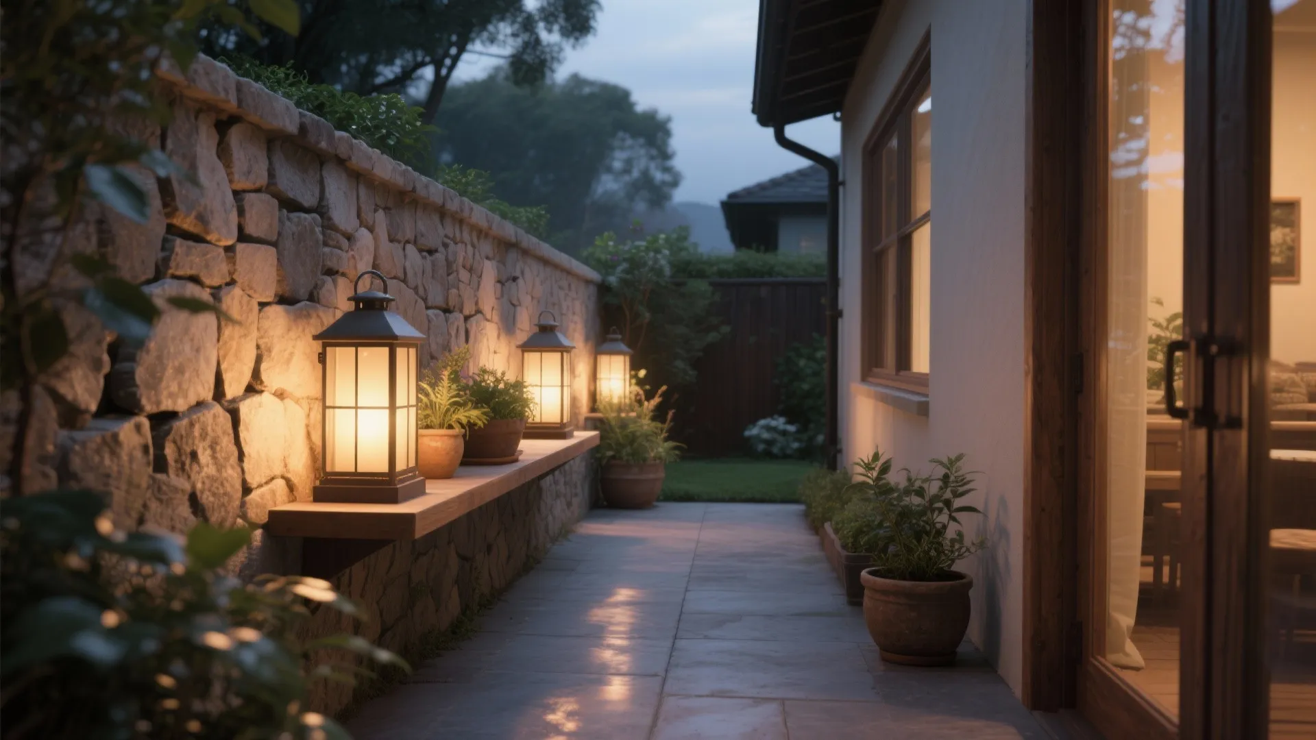 Landscape Wall Lights: 5 Bright Ideas: Creative small-space lighting ideas for outdoor walls with practical tips from a senior designer