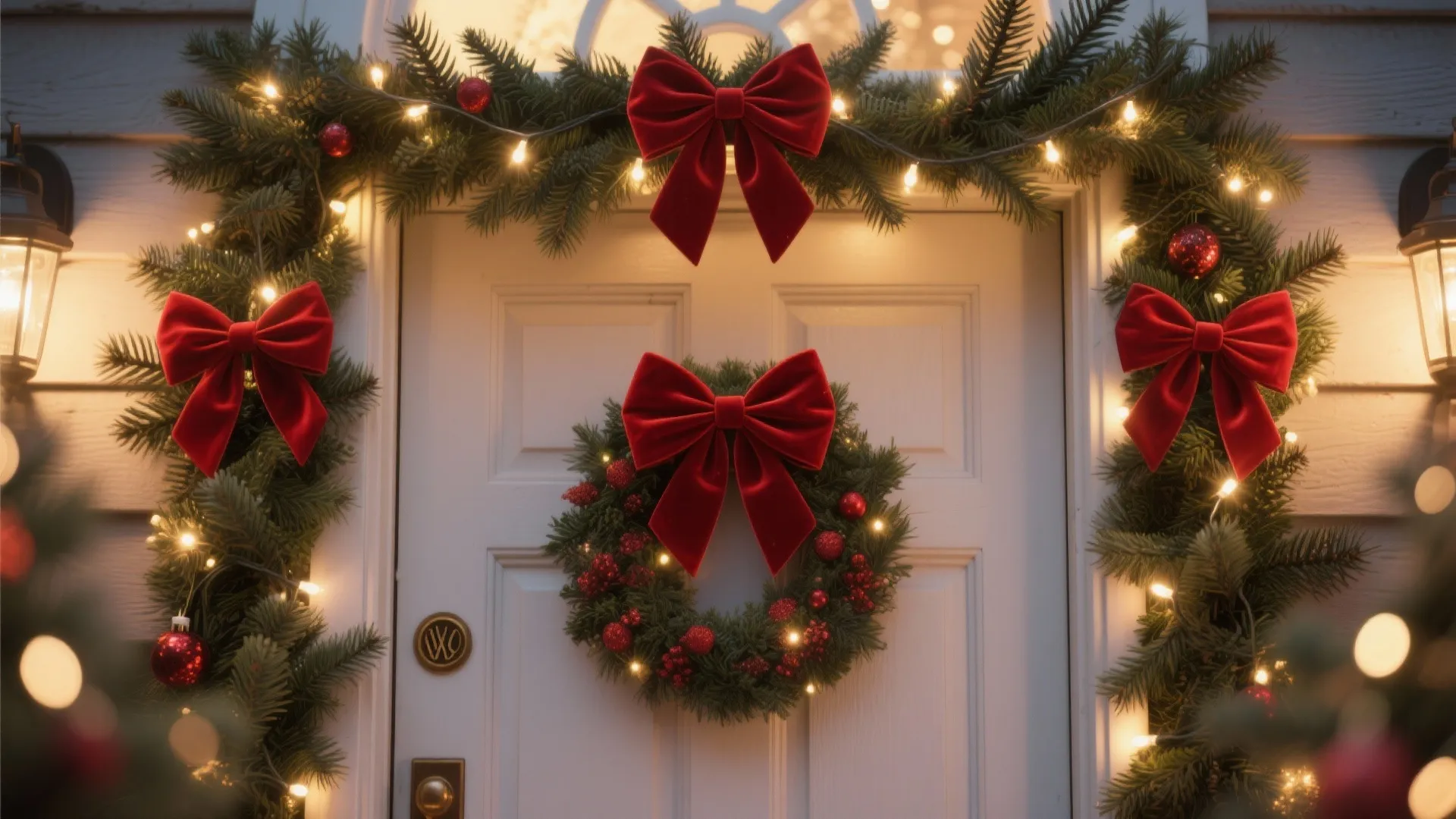 1. Festive Garland Frames
