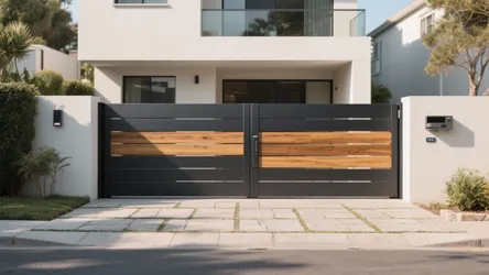 5 Smart Compound Wall Sliding Gate Design Ideas