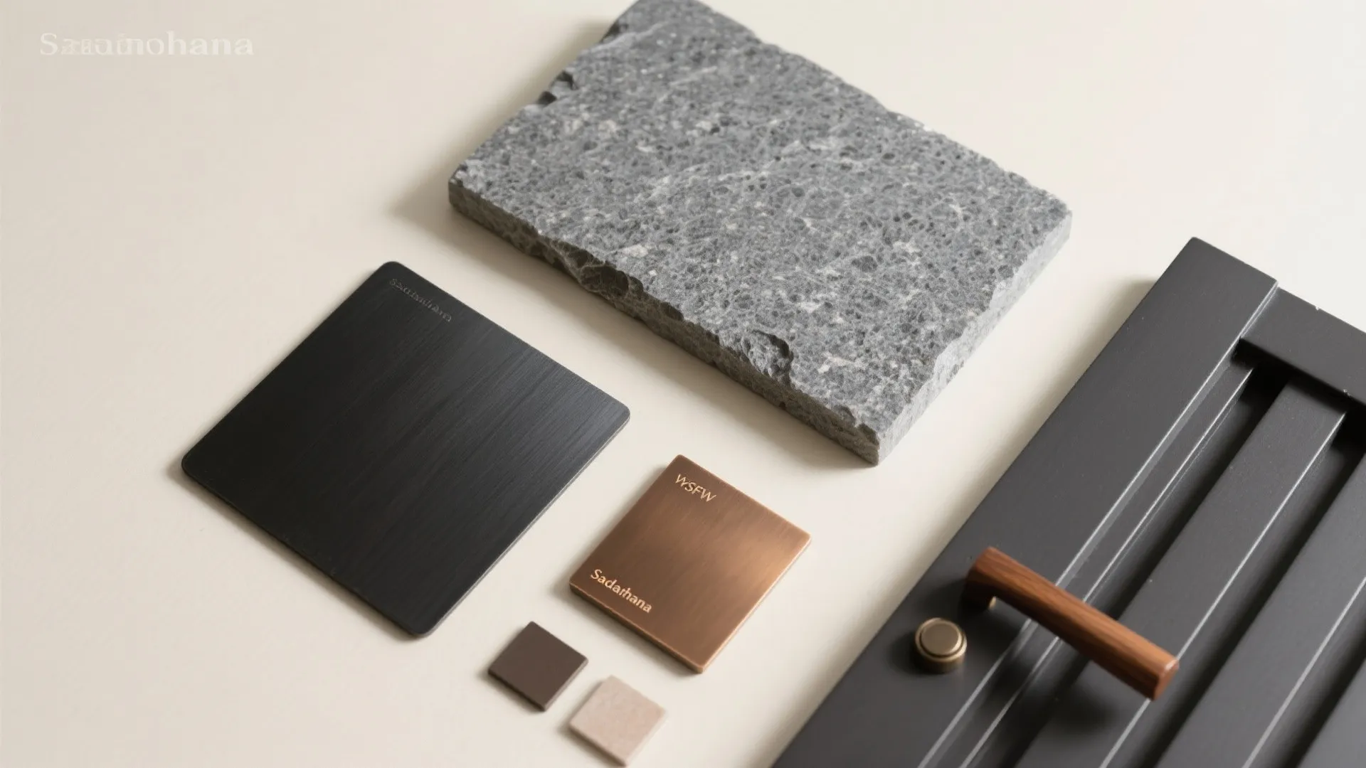 Gate–Wall Palette: Balancing Metal and Stone