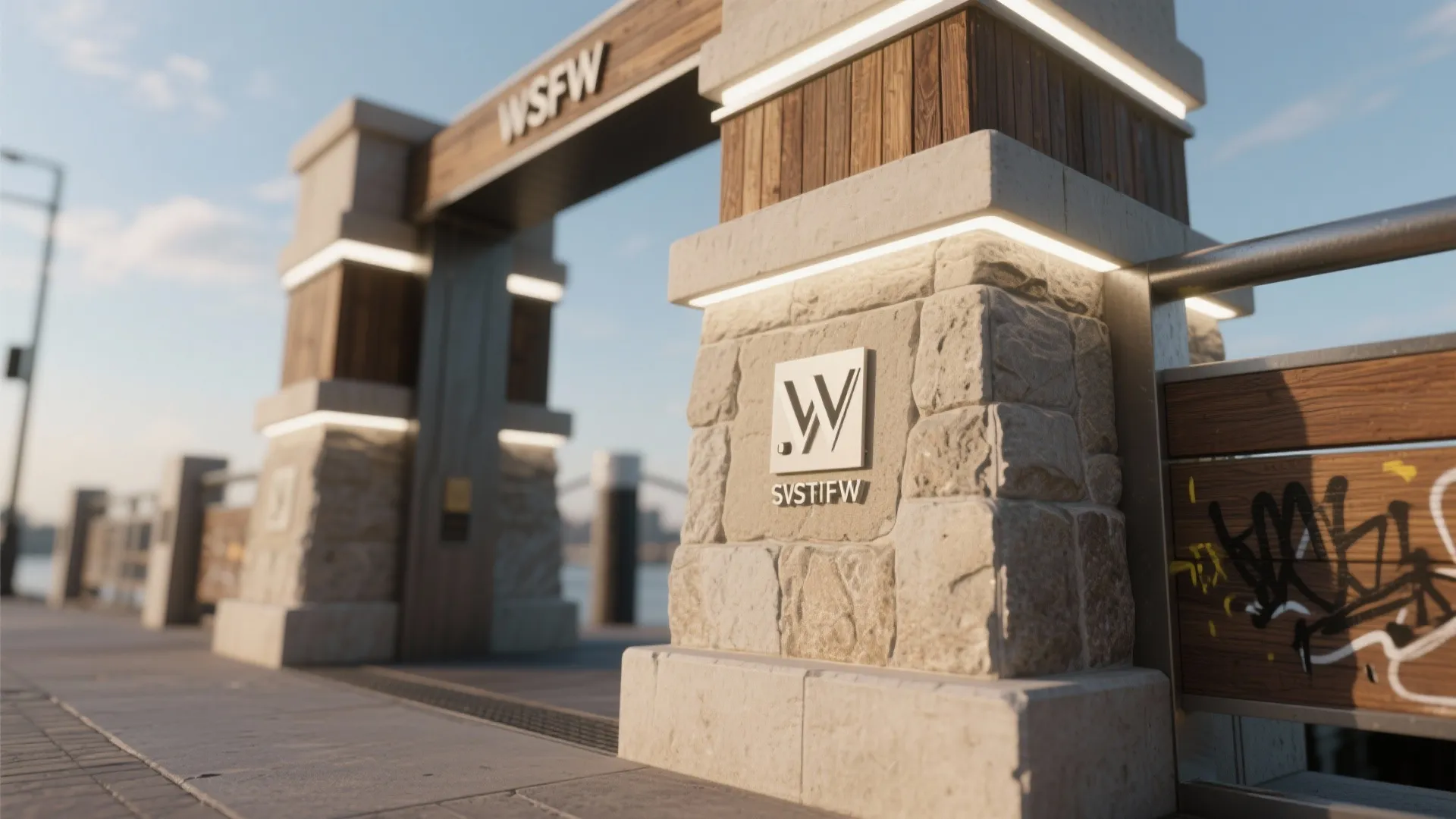 Signature gateways and corners: branding without blind spots