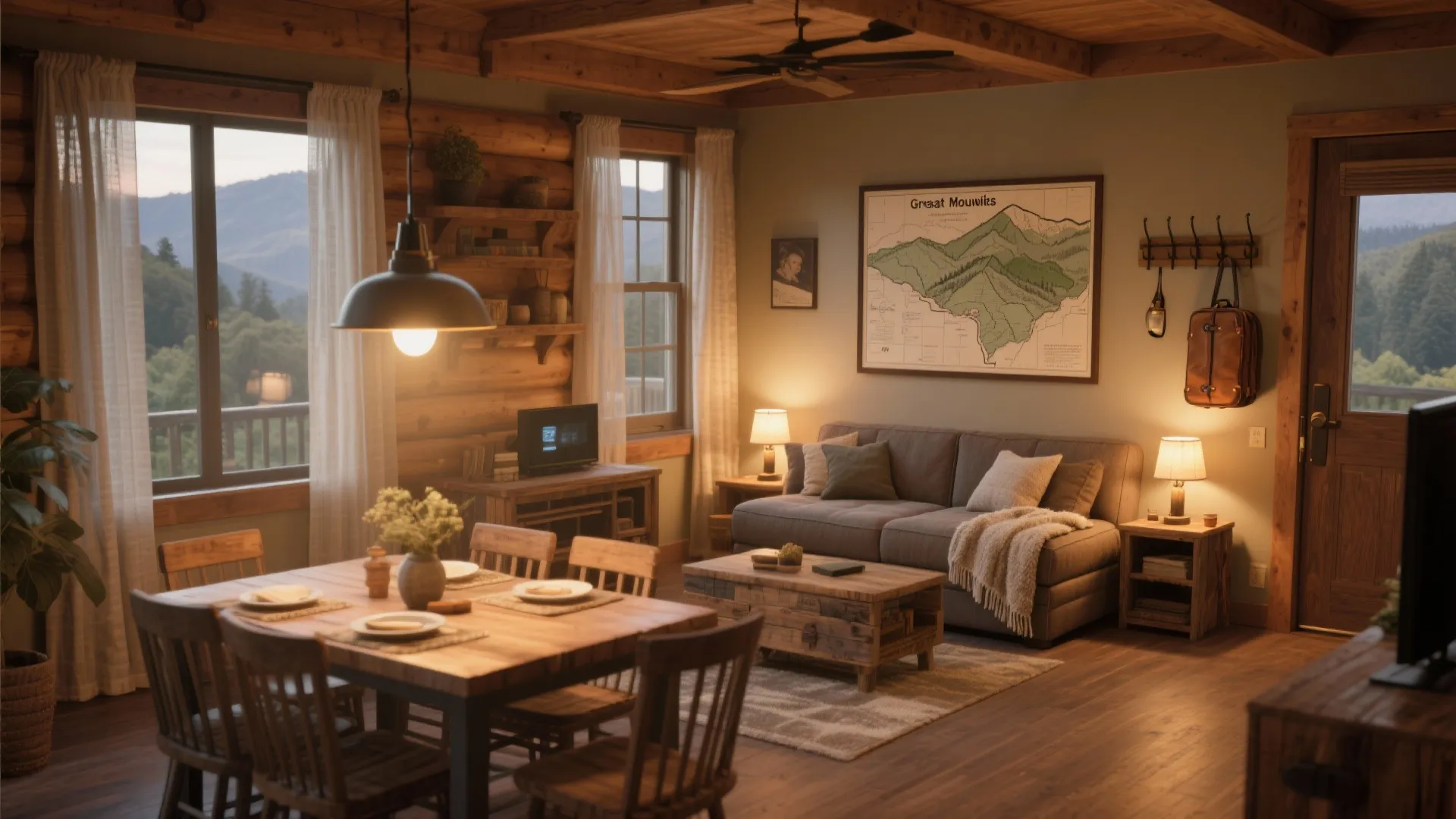 2 Bedroom Suites Gatlinburg TN: Cozy Mountain Retreat Ideas: Design tricks and 5 space-saving inspirations for a 2-bedroom suite in Gatlinburg, TN
