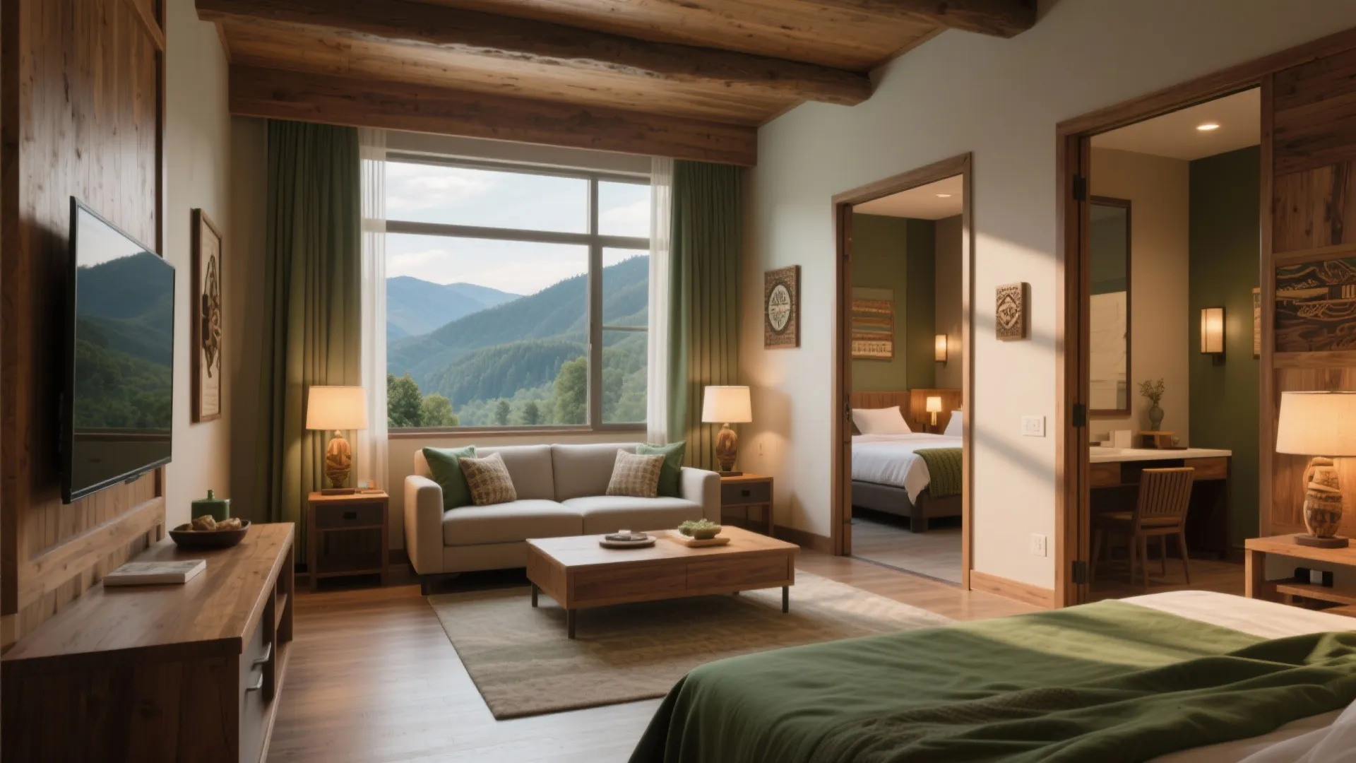 Cozy 2-Bedroom Hotel Suites in Gatlinburg: 5 Layout Ideas: Small-suite design tricks I’ve used to make Gatlinburg stays feel spacious and memorable