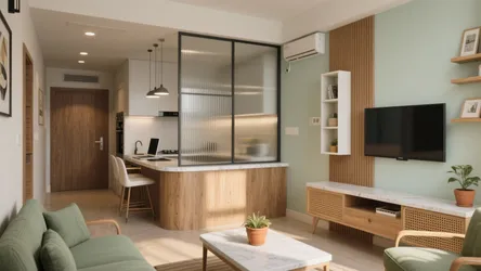1 BHK Flat in Gachibowli Hyderabad: 5 Smart Design Ideas