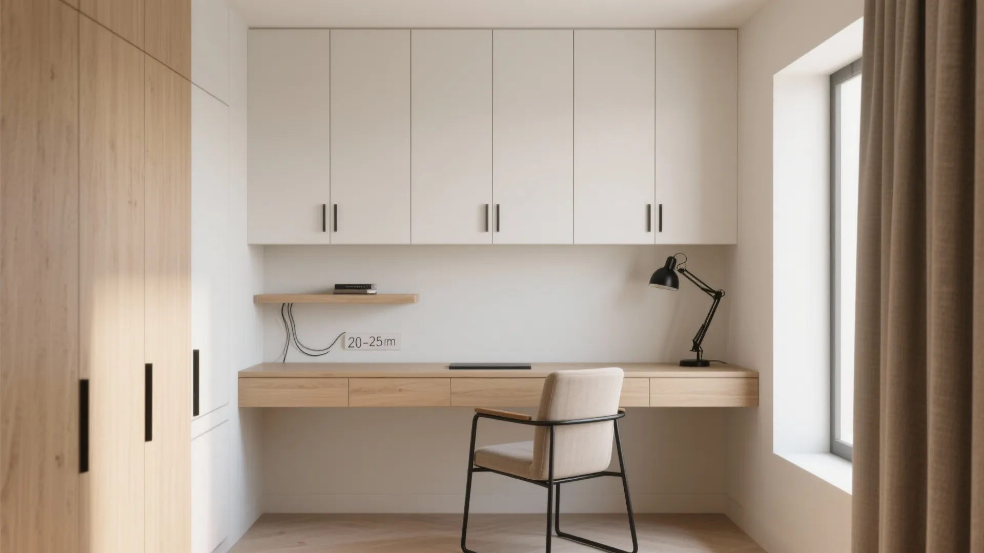 Minimalist storage that actually hides the chaos