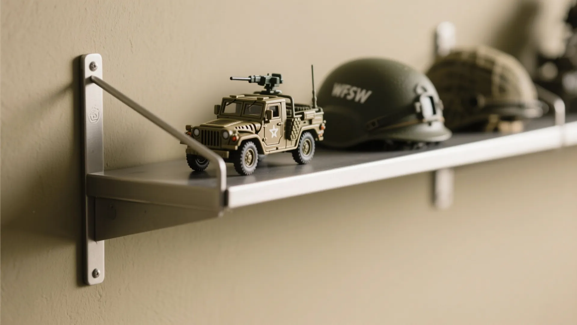 Tip 10: Minimalist Gear Display Shelf