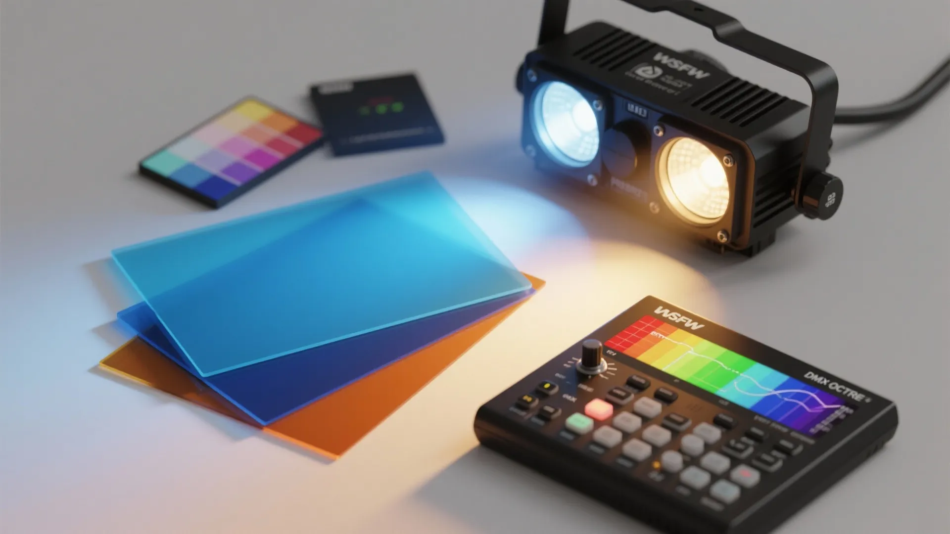 4. Color Gels and LED Washes for Atmosphere