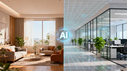 AI Home and Commercial Space Design