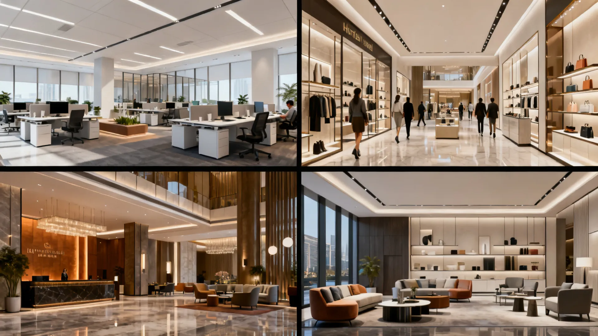 AI Commercial Interior Design