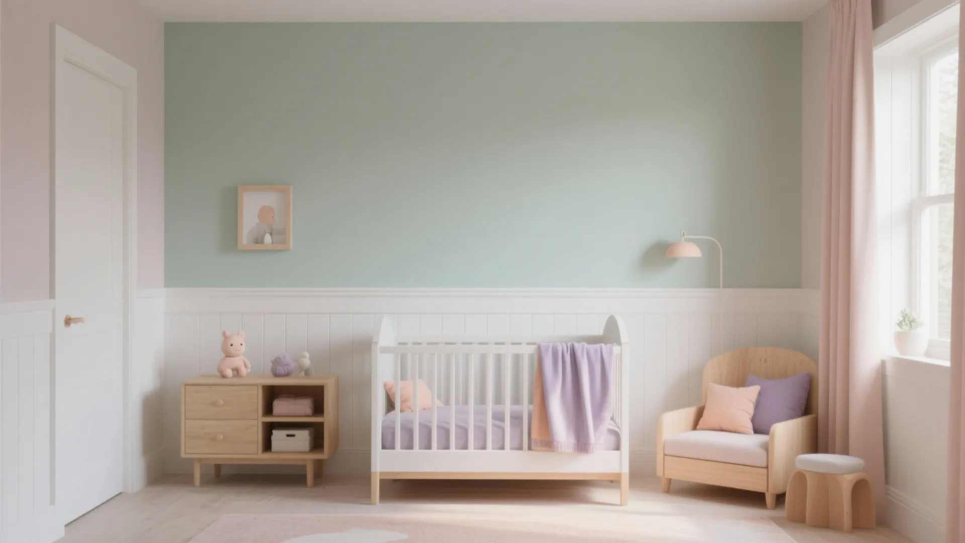 2. Gender-neutral pastels for longevity