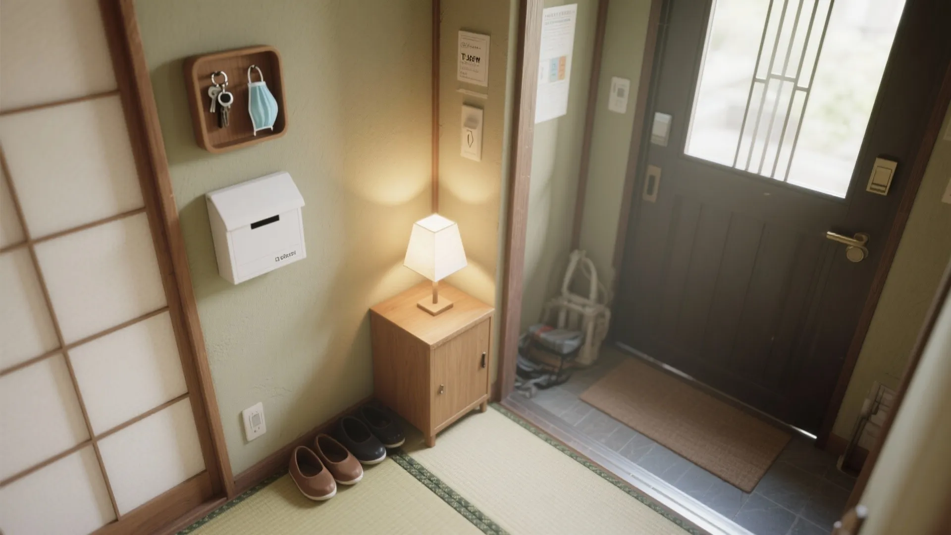 玄関1㎡は“戻す場所”を作って散らかりを予防する