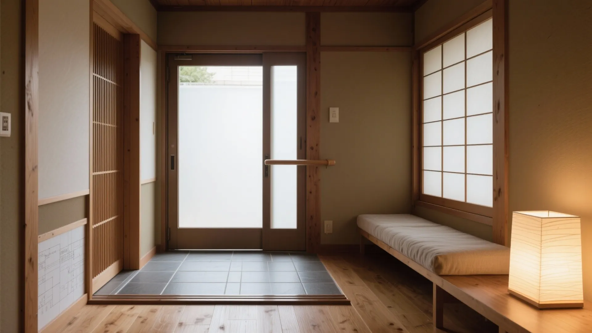 Tips 1: 玄関はフラット＋幅90cm以上でバリアフリー間取りを整える