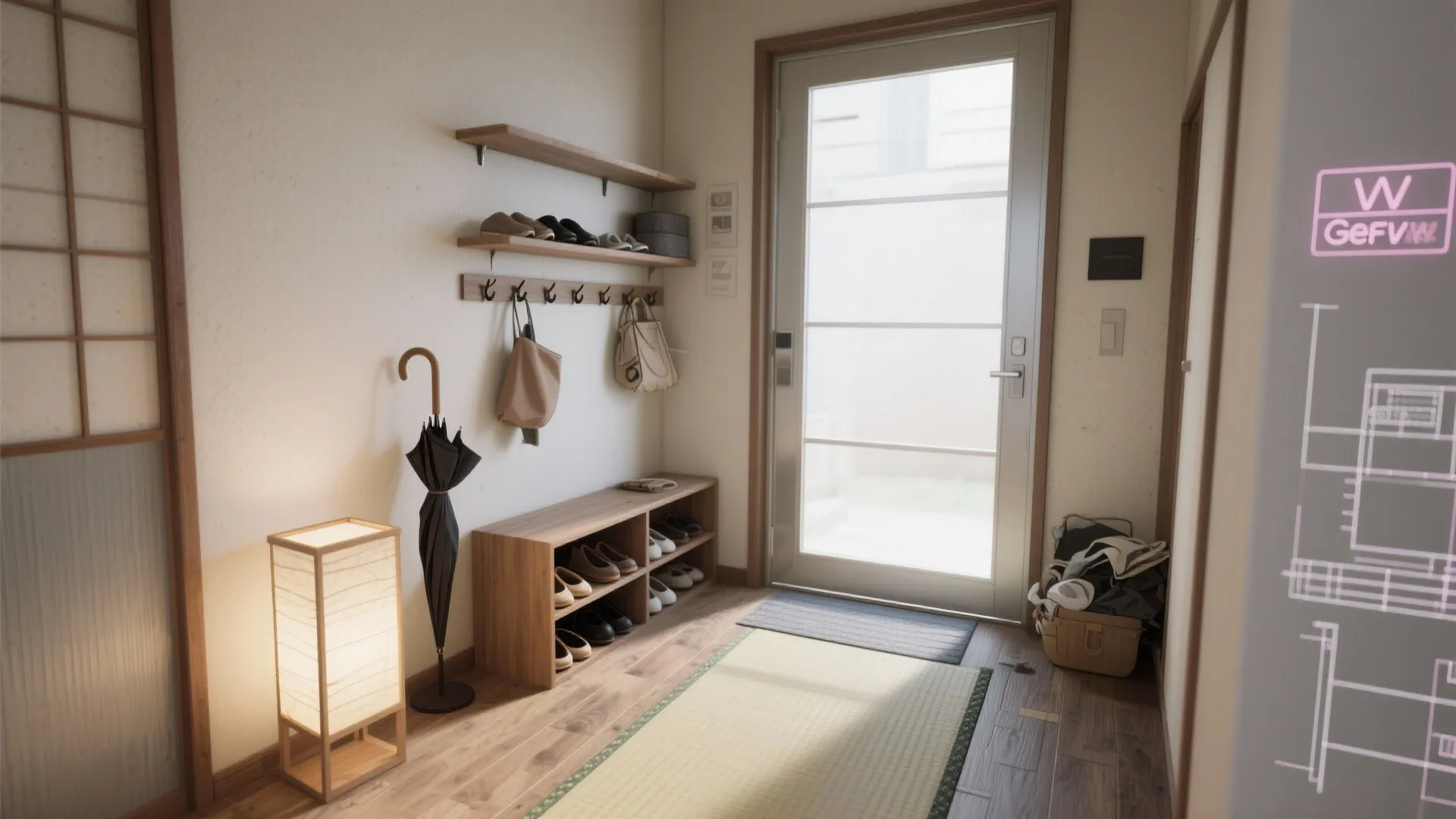 Tips 1: 玄関から始める動線計画（動線规划）