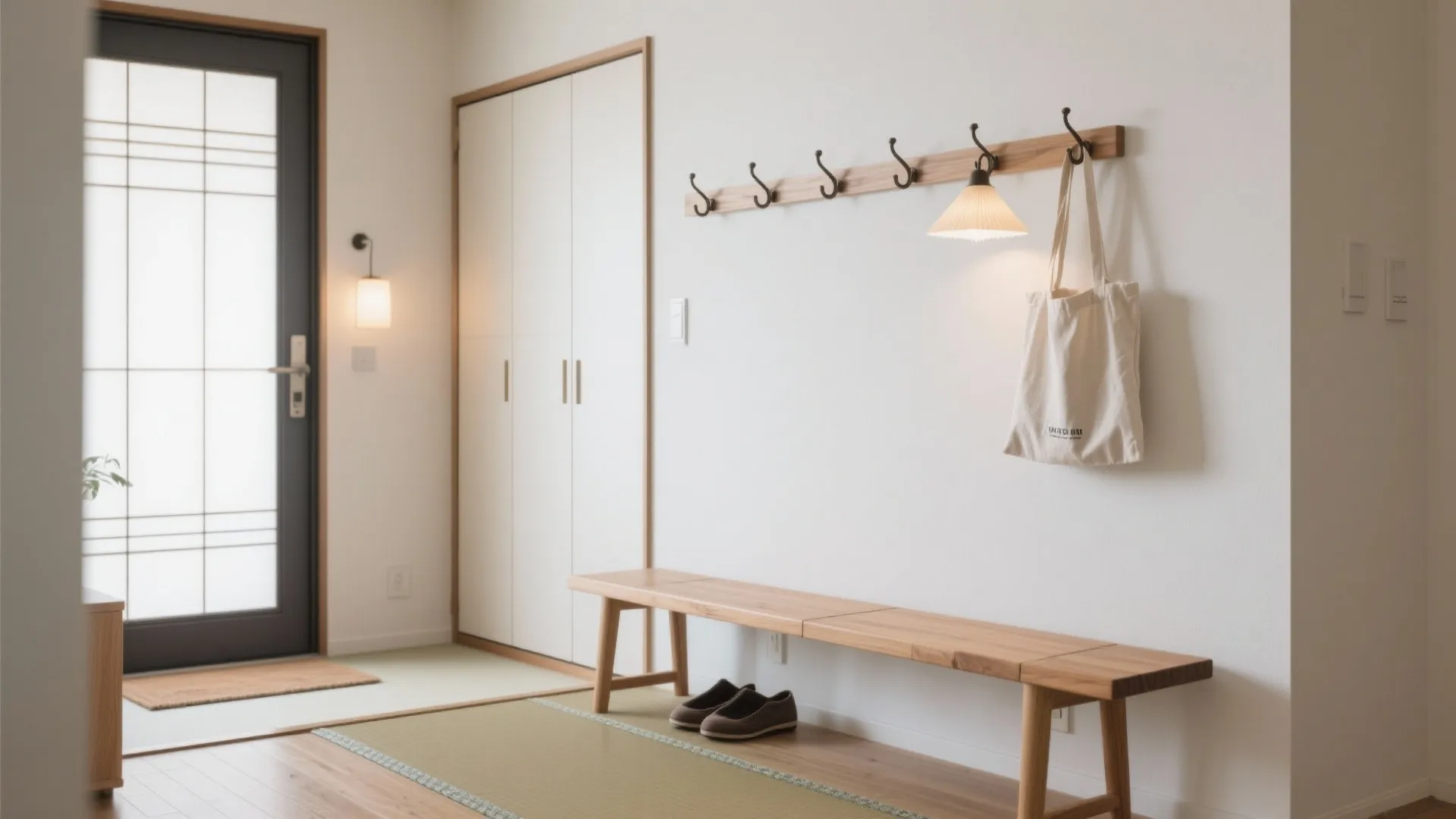 Tips 1: 動線が交差しない玄関計画（東京小戸型・動線規劃）