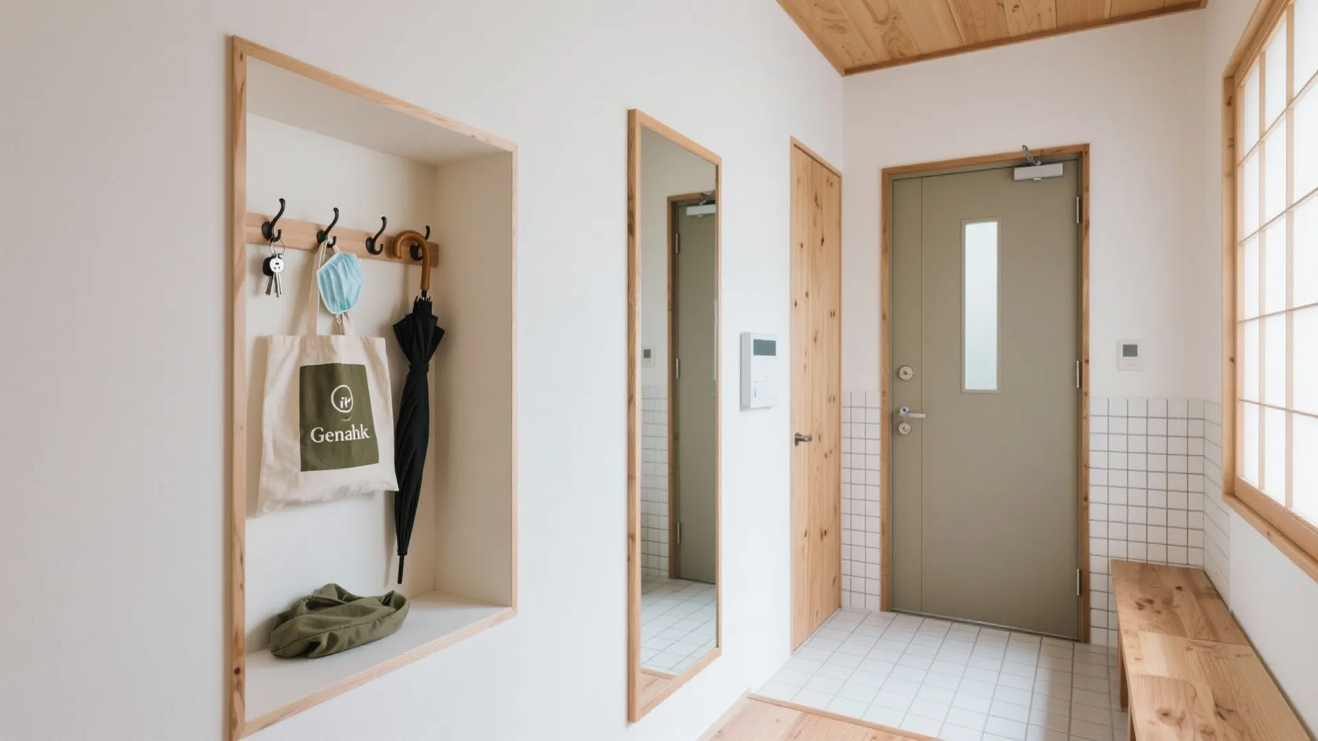 Tips 9: 玄関は“帰宅動線の起点”に（収納技巧を最小距離に）