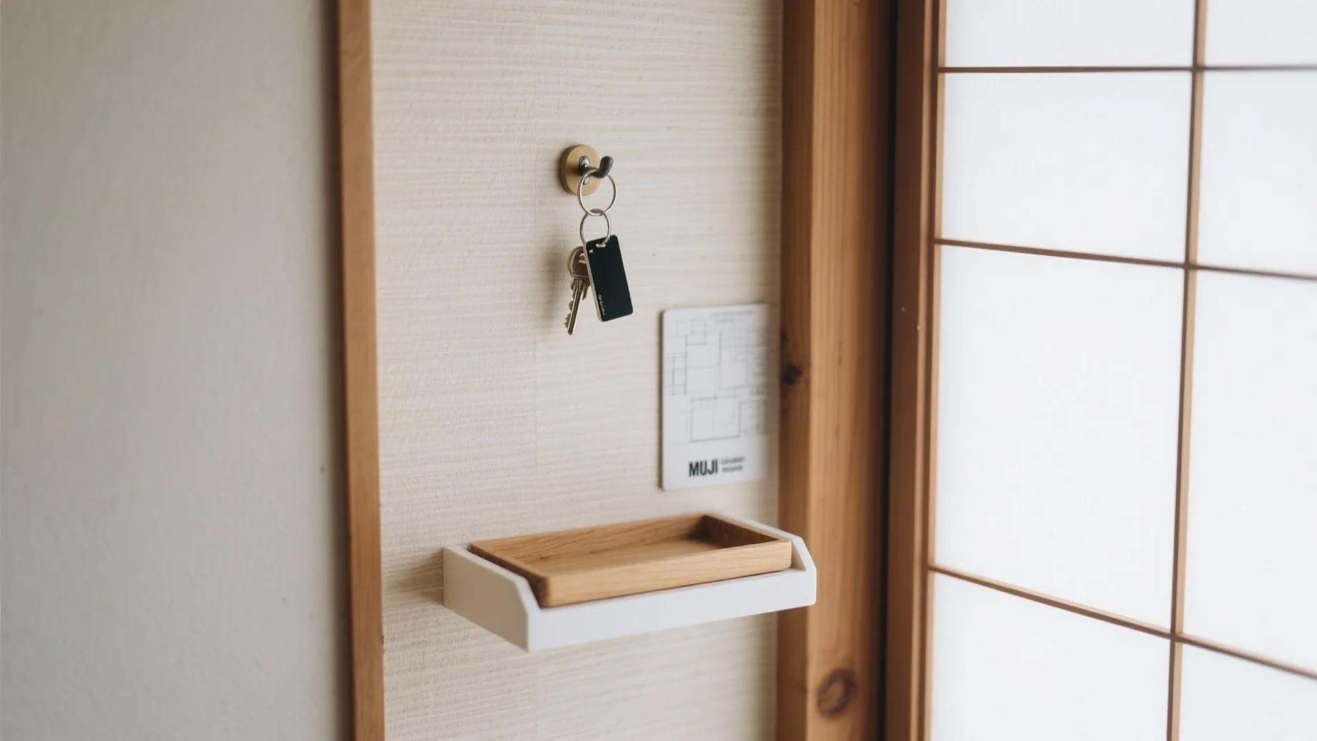 Tips 2: 収納技巧と鍵の置き場をセットで計画（日式風／收納技巧）