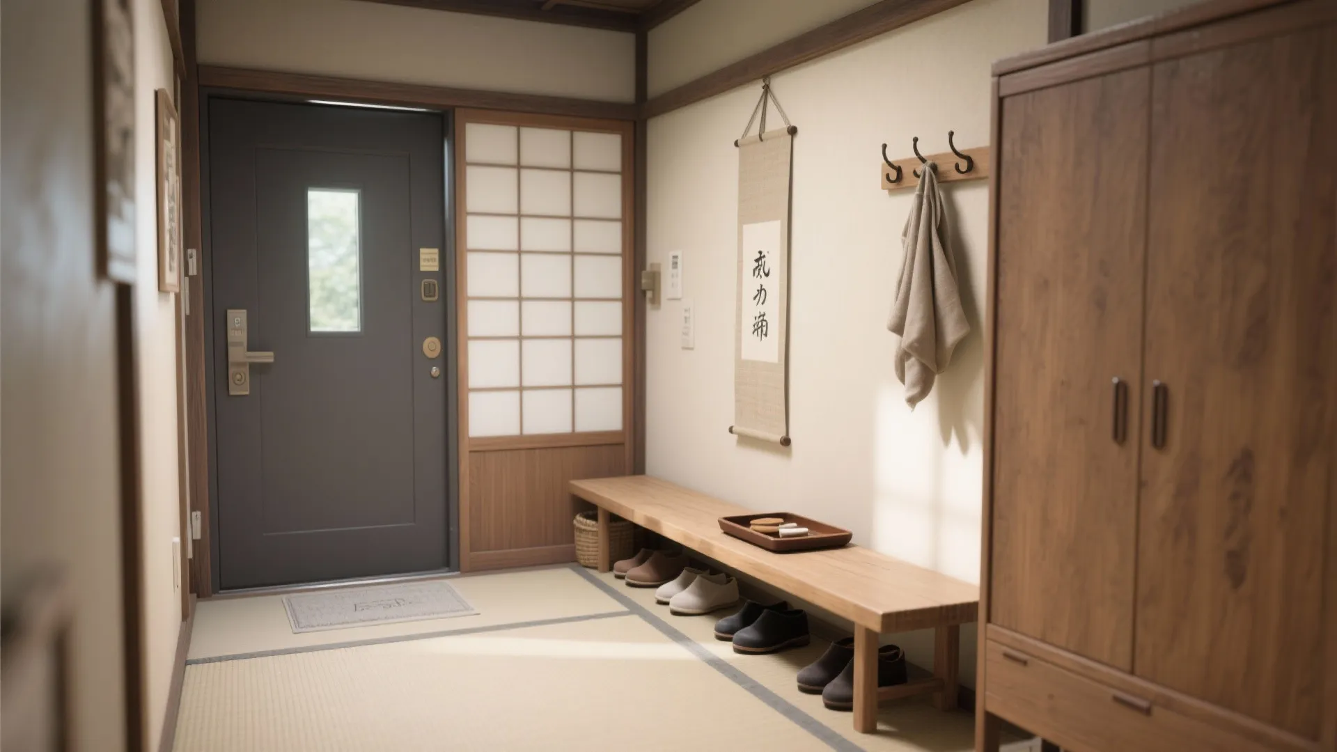 Tips 7: 玄関の“仮置き帯”をつくる｜动線規劃の入口を整える