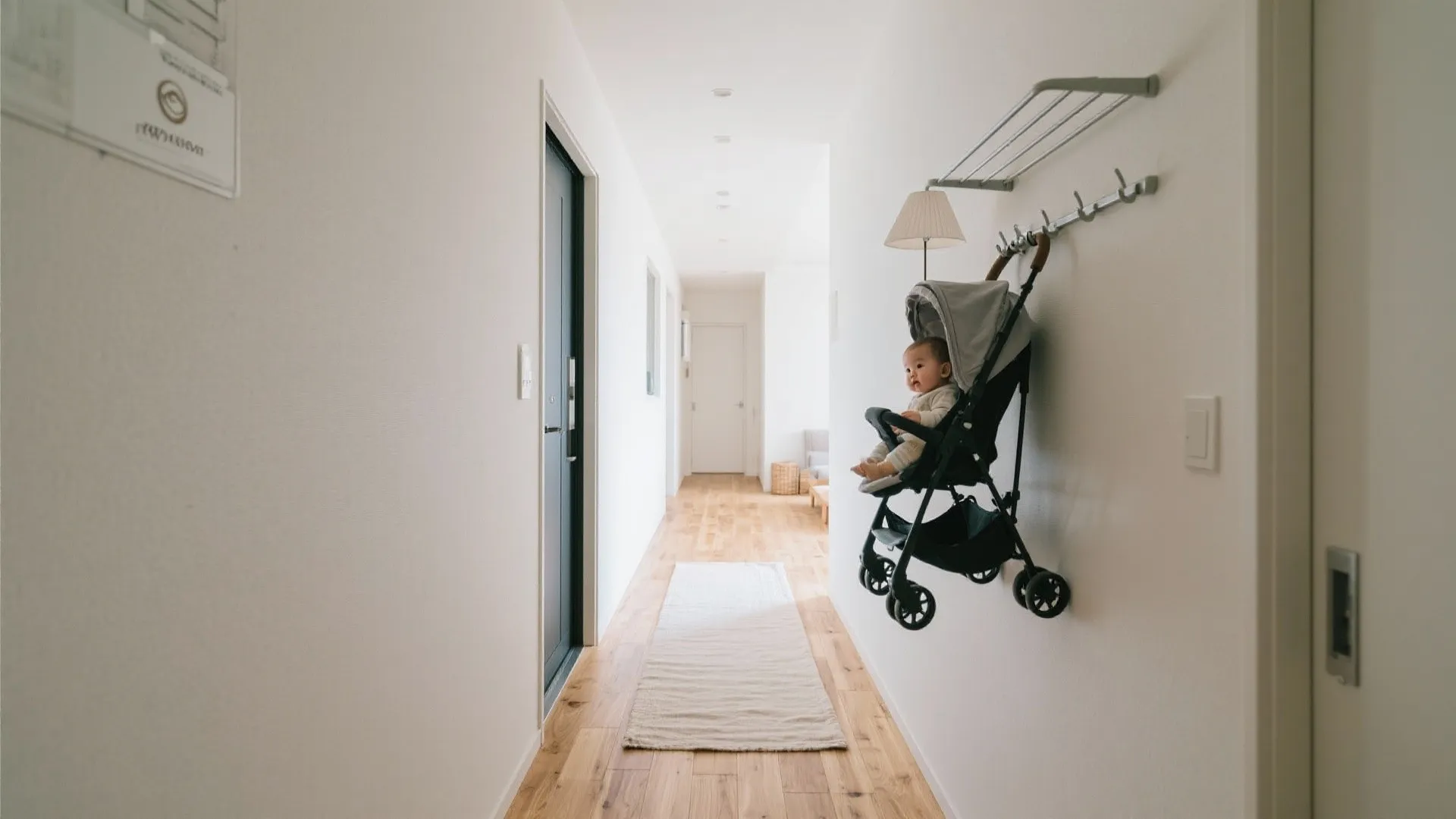 Tips 1: 玄関〜LDKを一直線にする動線規整（動線規画と日式風格）