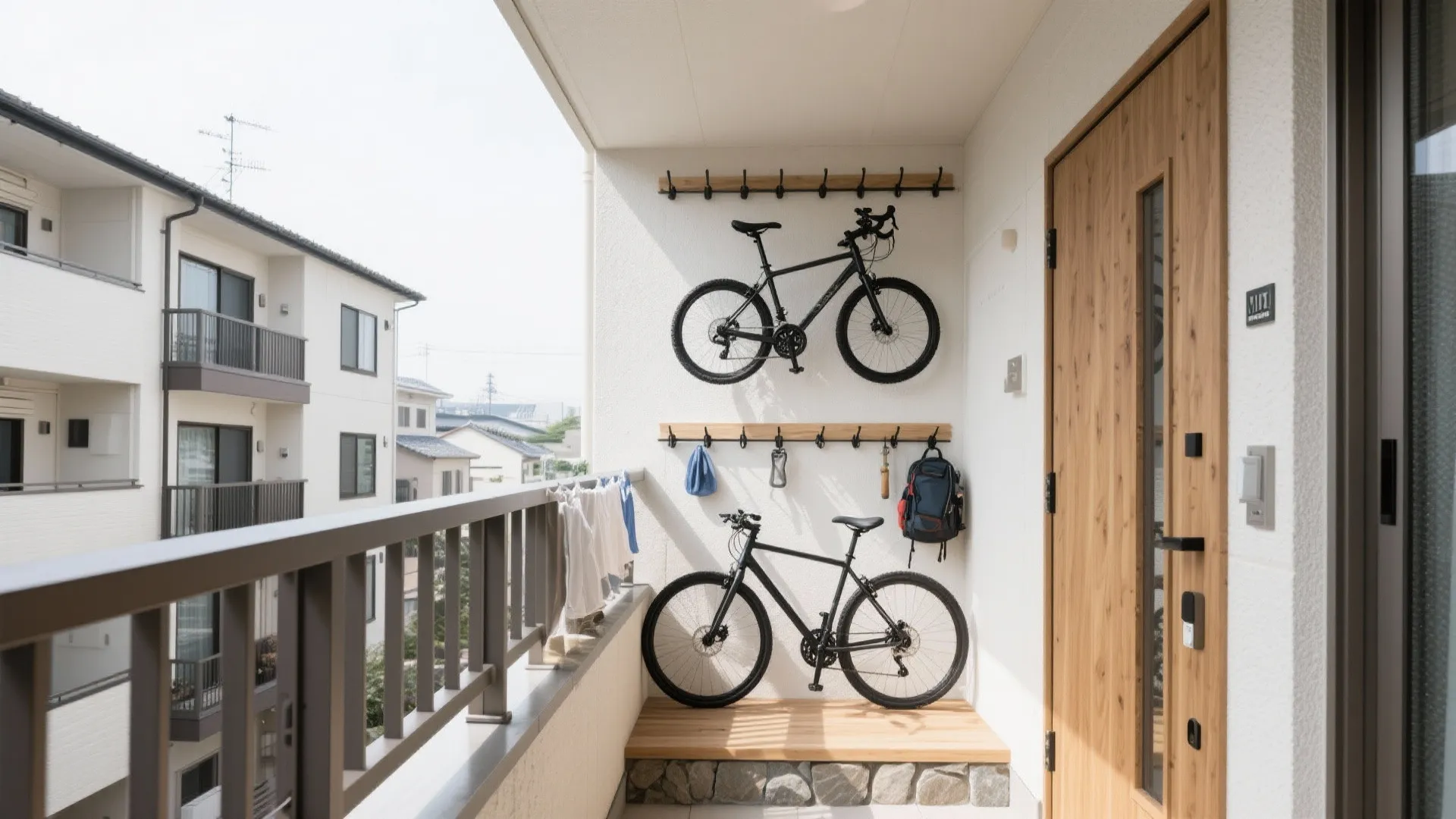 Tips 5: つくばの四季と通勤を意識した玄関・バルコニー計画（日本都市・動線規劃）