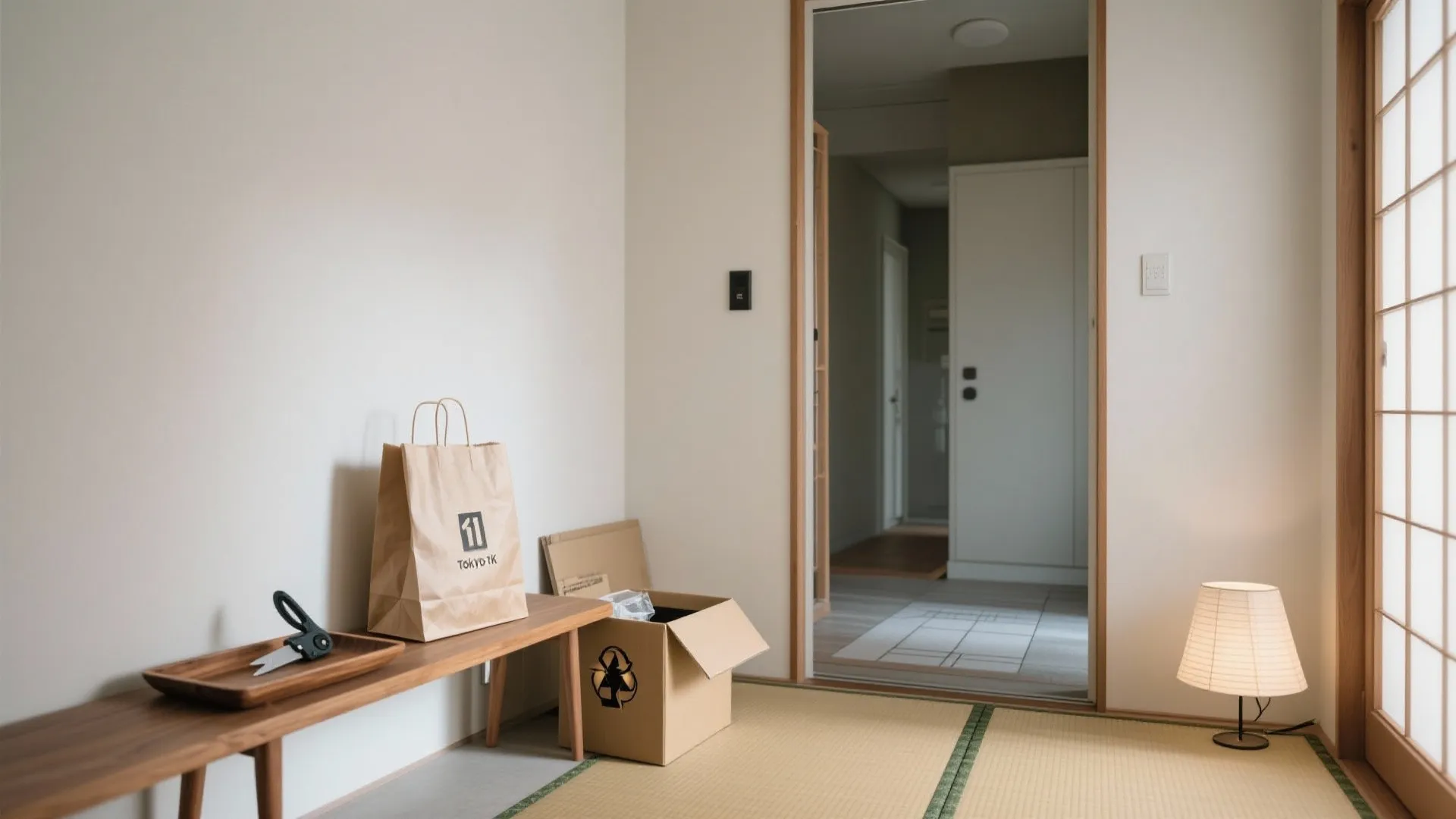 Tips 5: 玄関での“開梱動線”をつくる（日式風格の美しさを保つ）