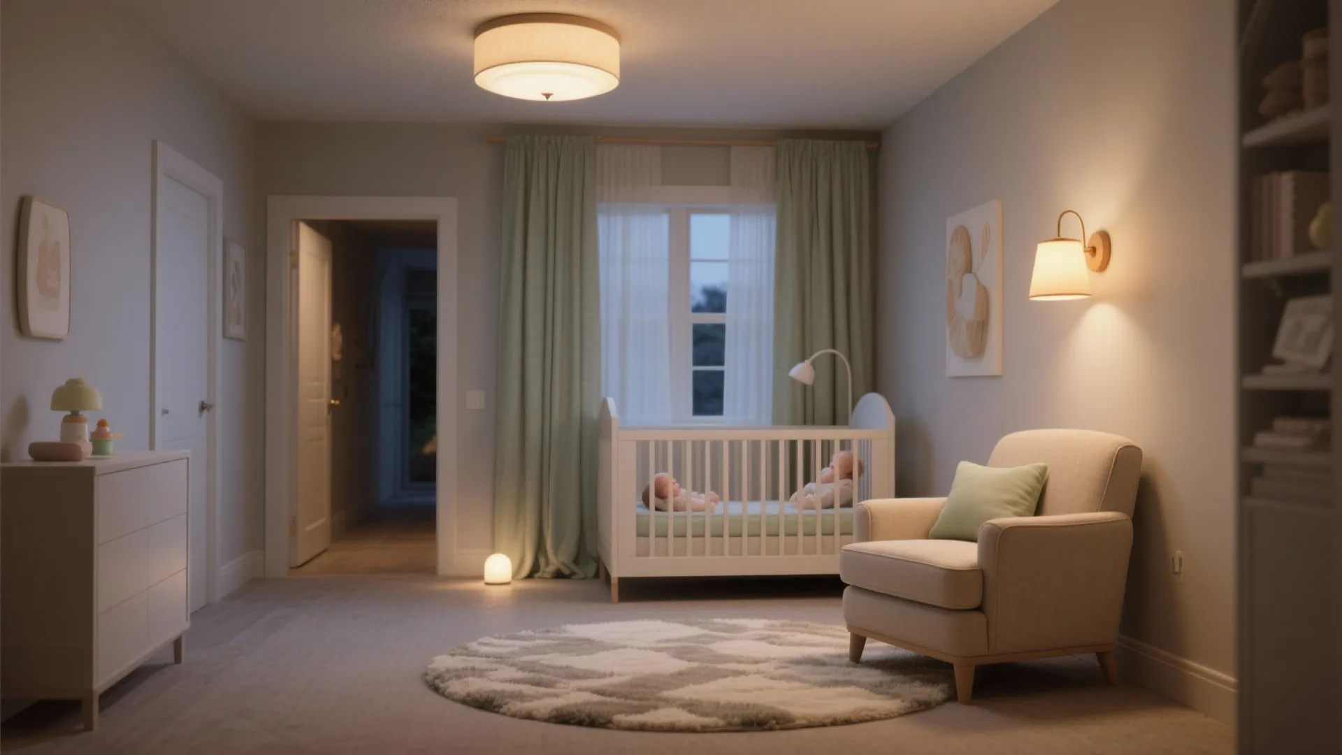 Gentle Lighting Layers and Sound Management