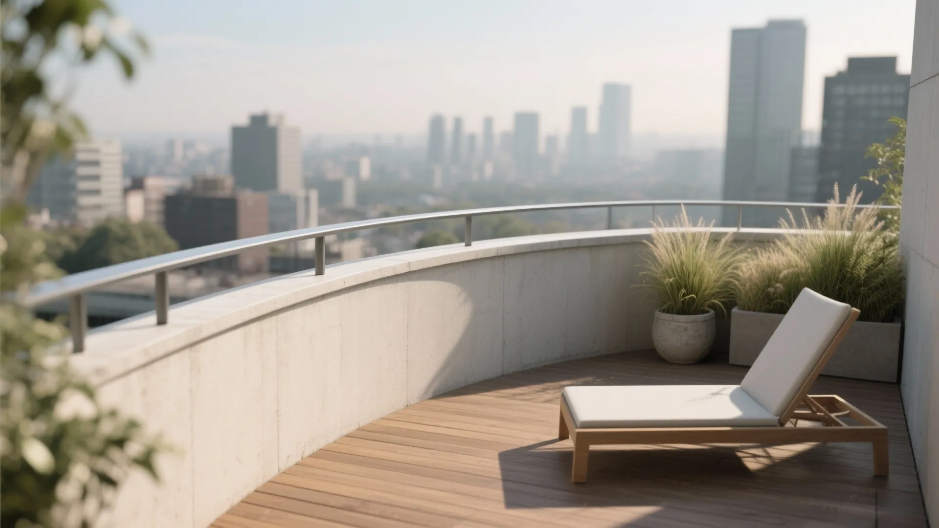 1) Gentle Radius Parapet: A Softer Skyline