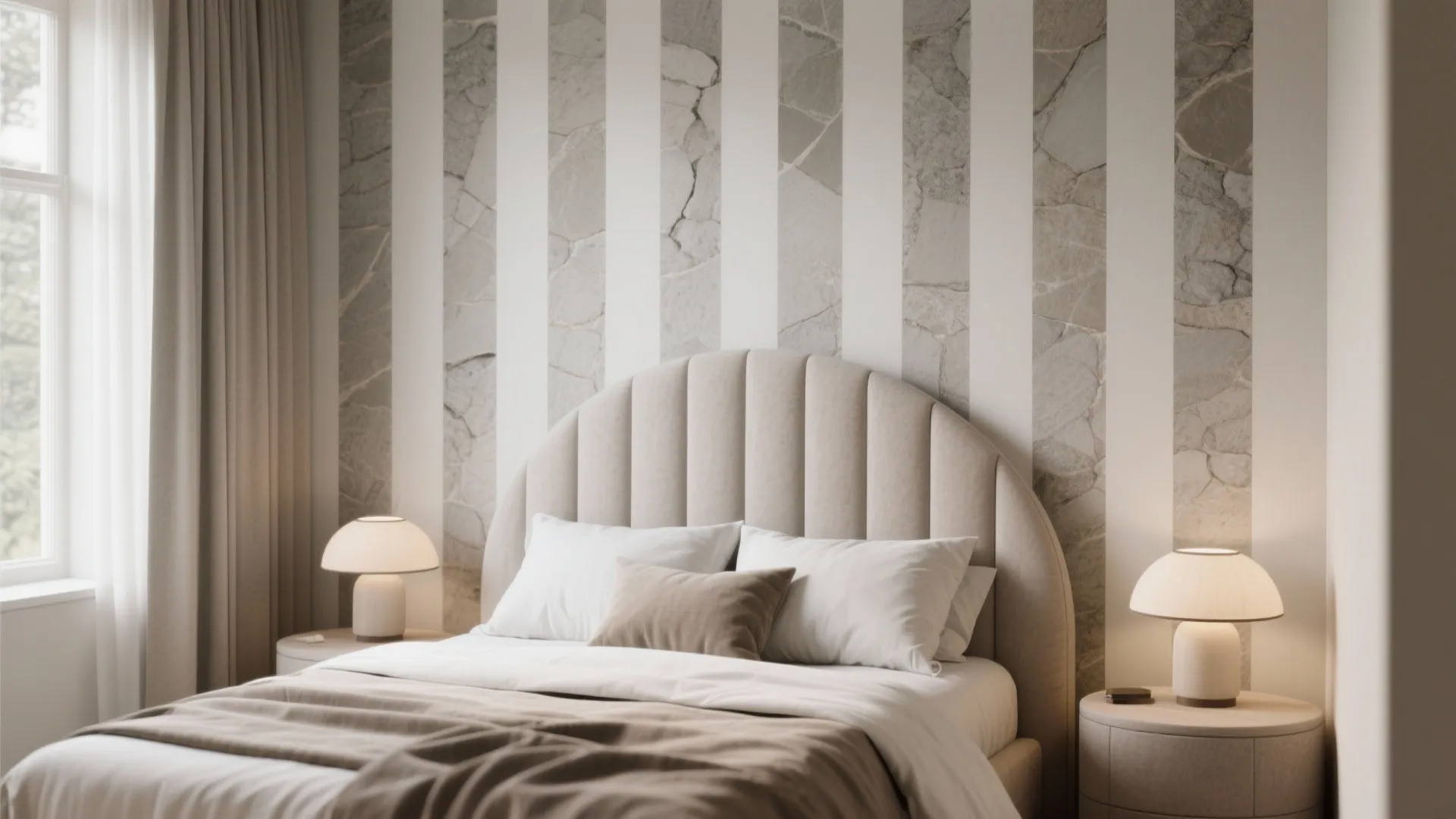 Geometric Accent Walls for Balance and Flow