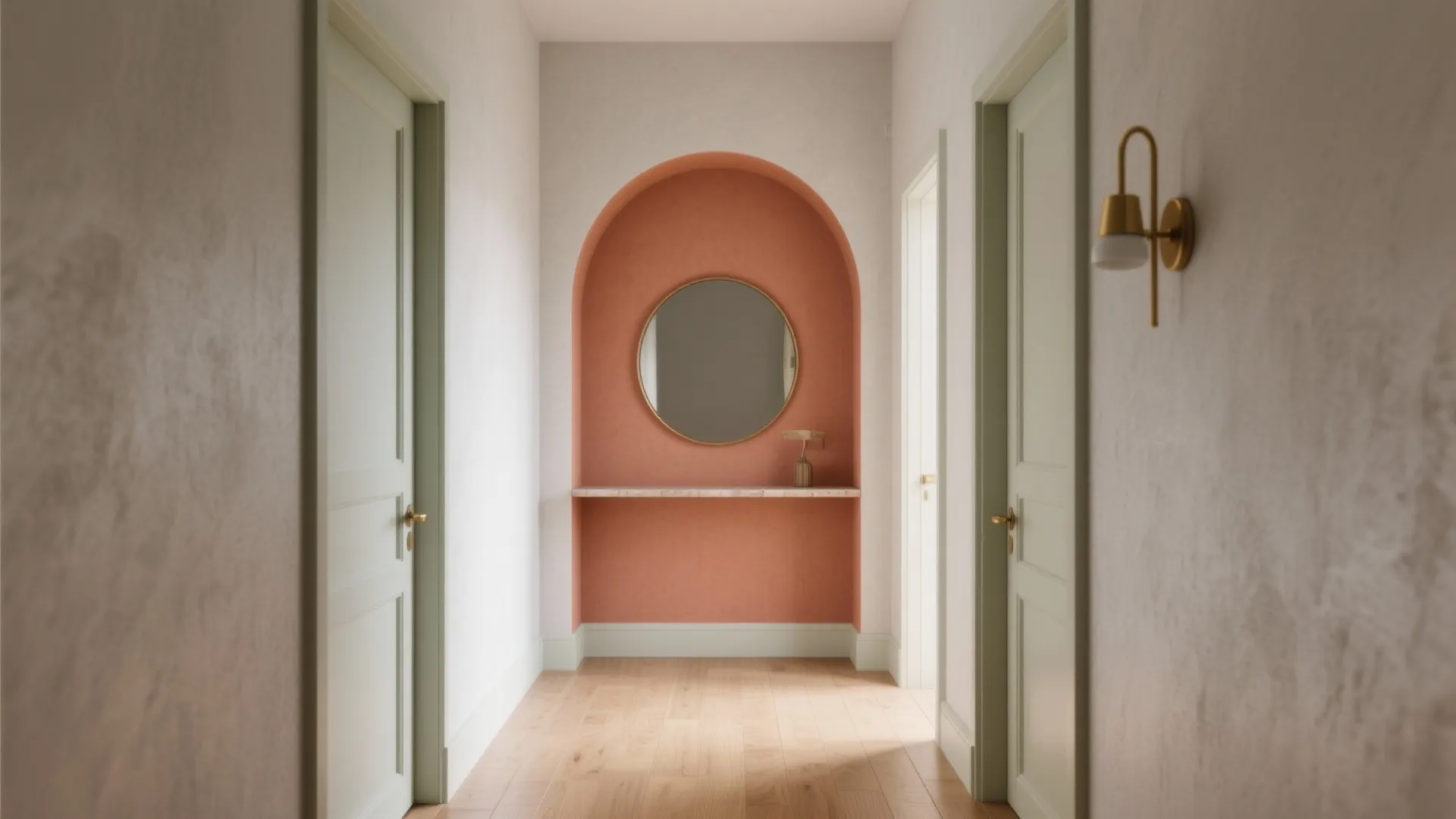 Geometric Mural or Color-Blocking for Energy