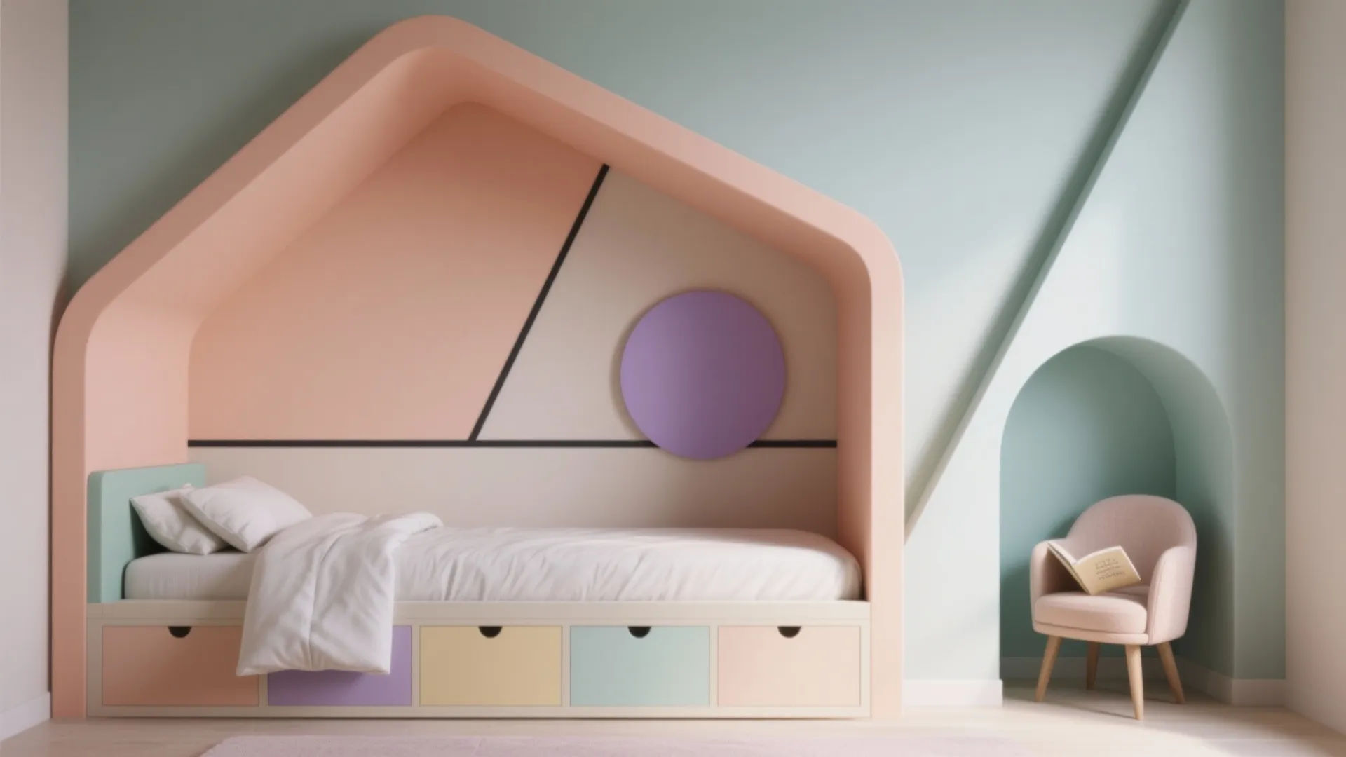 Idea 4: Geometric Murals, Arches, and Shapes That Frame