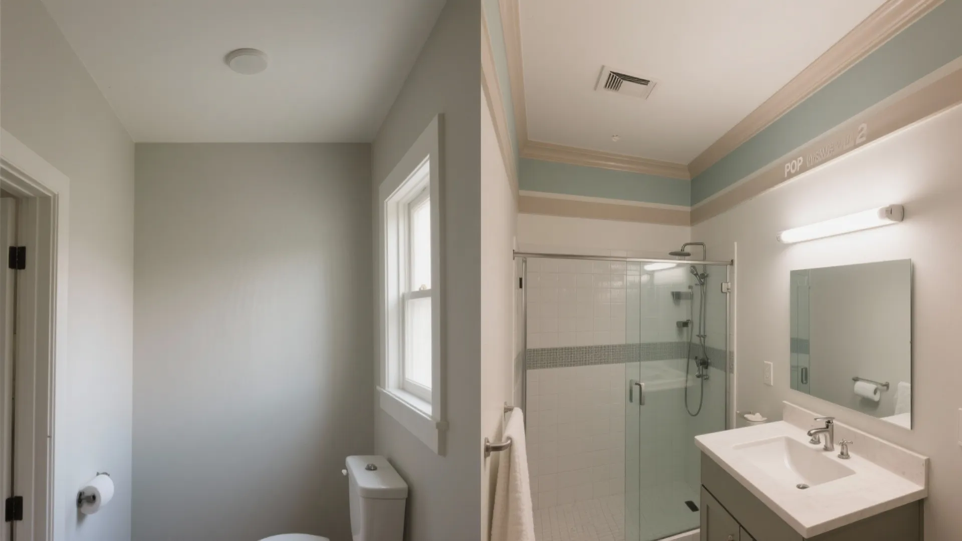 Geometric POP Bands to Stretch the Room Visually