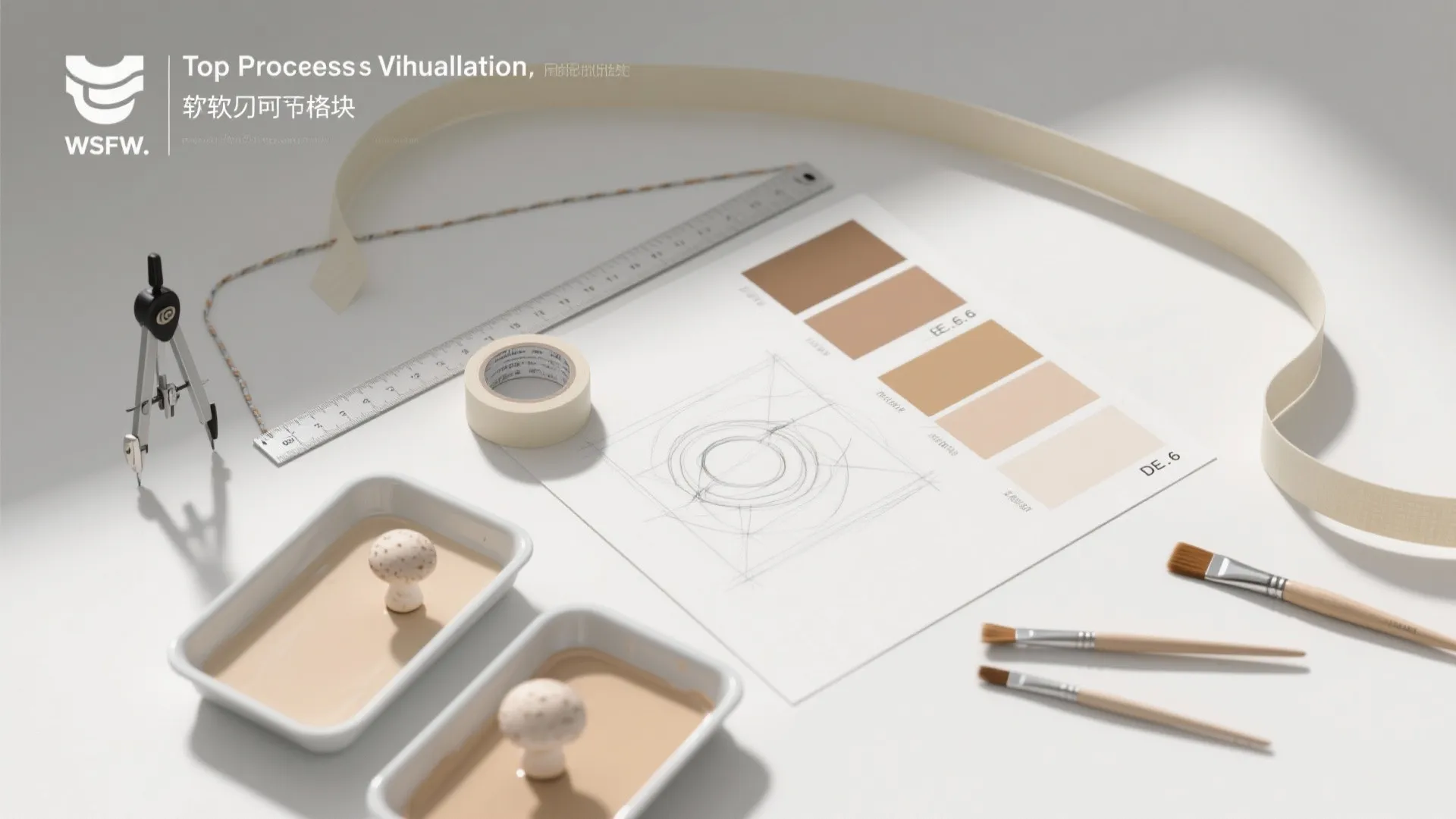 Soft Geometric Blocking (Subtle Shapes, Big Impact)