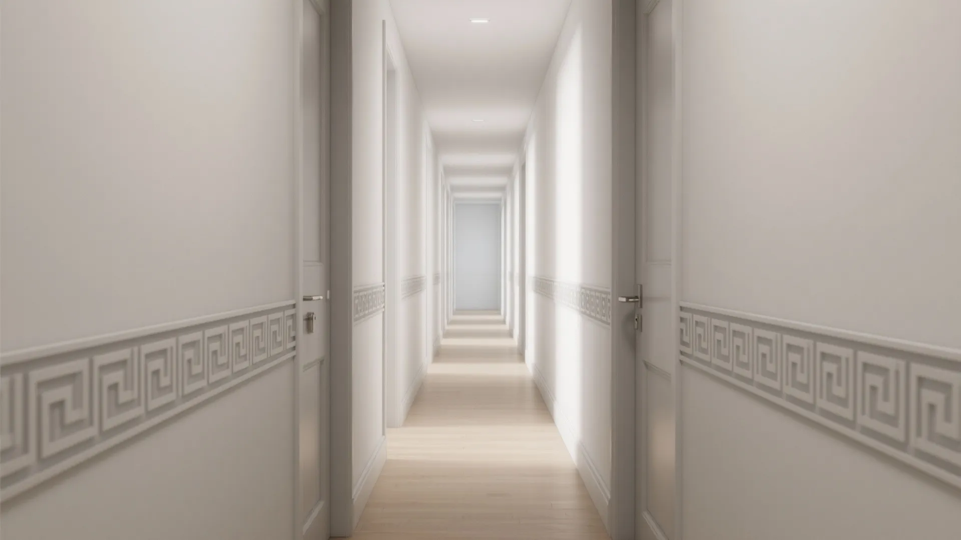 Geometric Borders that Stretch the Space