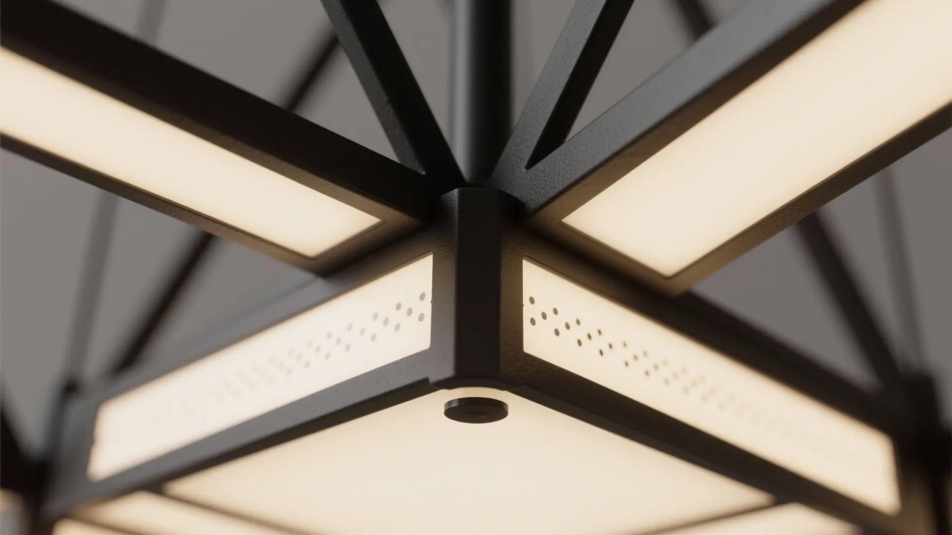 Statement Geometry in Matte Black