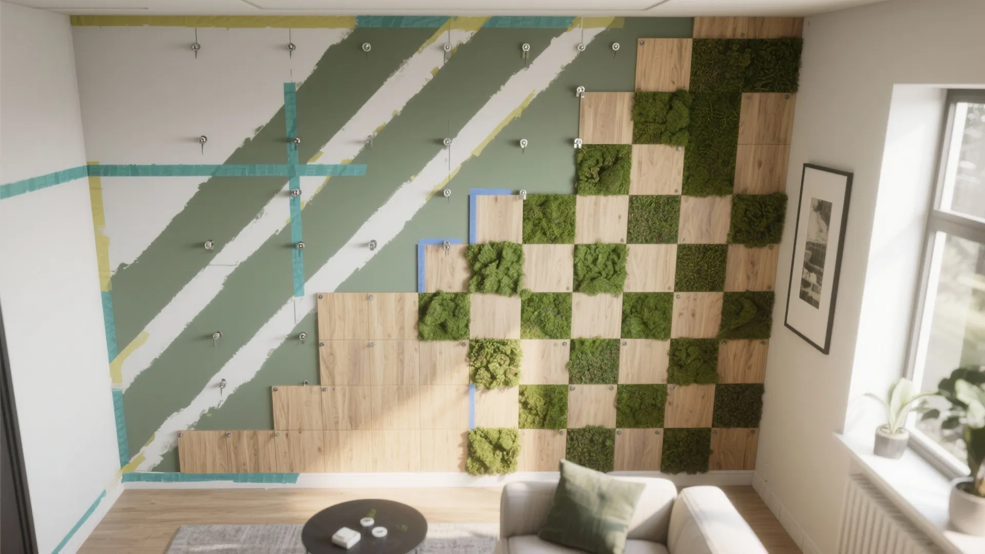 Idea 4: Keep it modern with geometric layouts