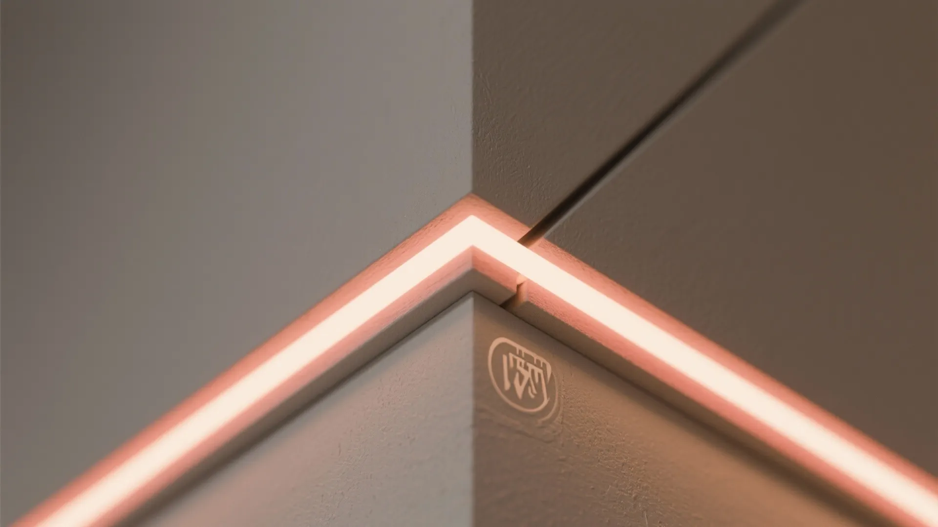 Minimalist Backdrop with Geometric Panels