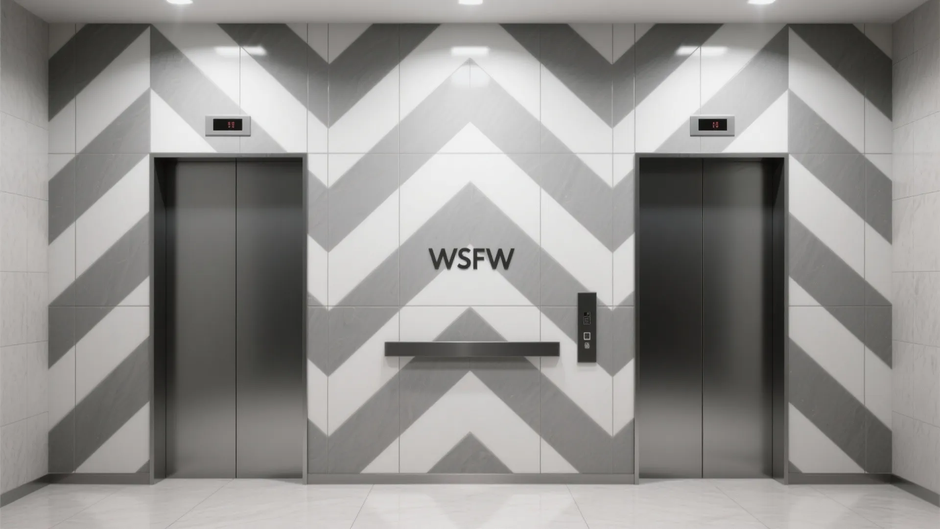Pattern and geometry to define wayfinding and brand