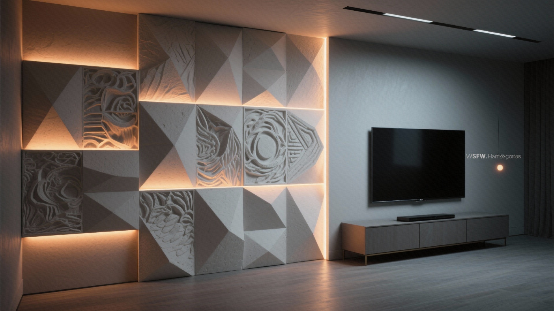 Pop Wall Texture Design: 5 Smart Ideas