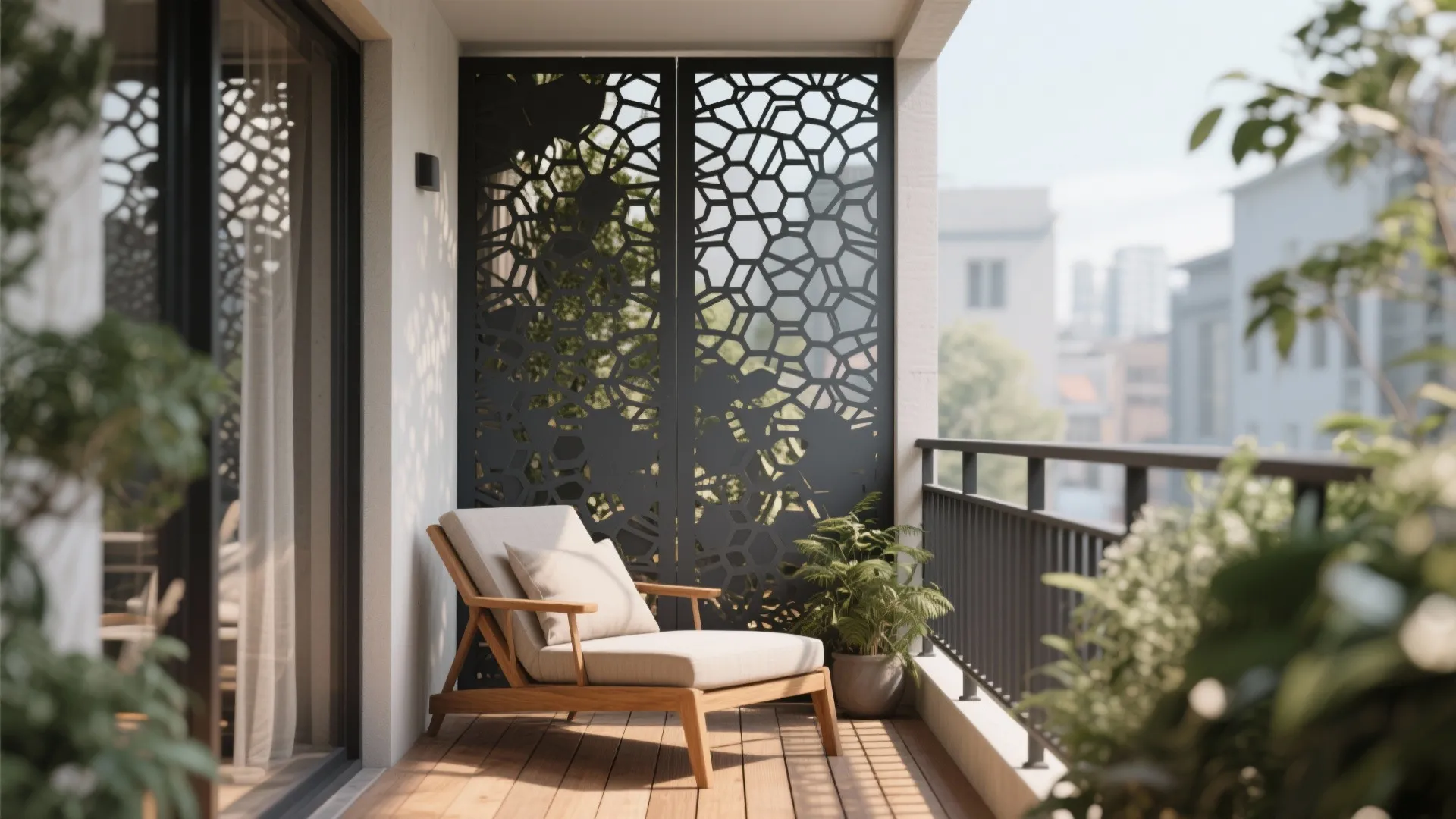 Geometric Privacy Screens