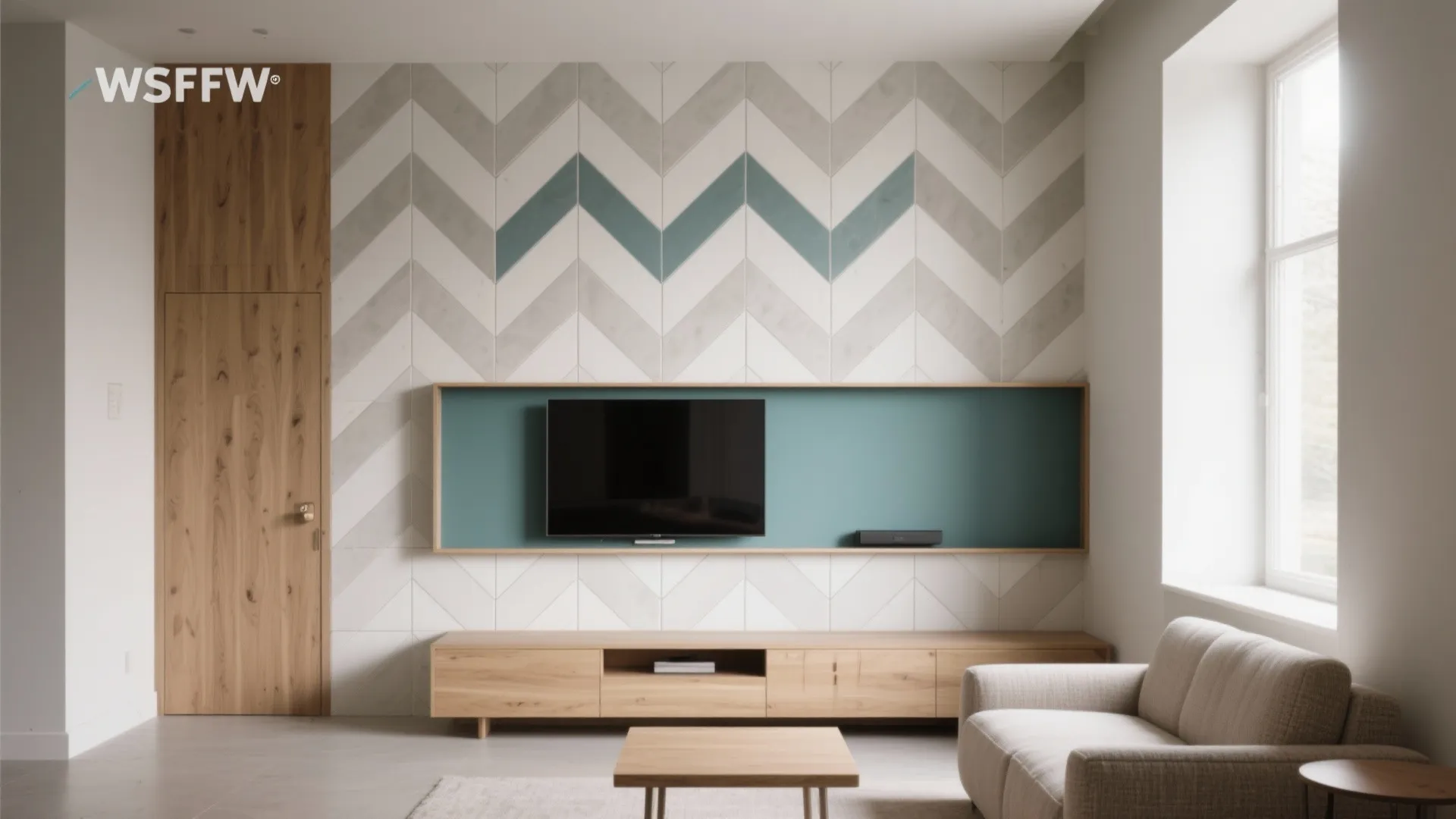 Geometric Patterns: Slim Feature Strips, Big Personality