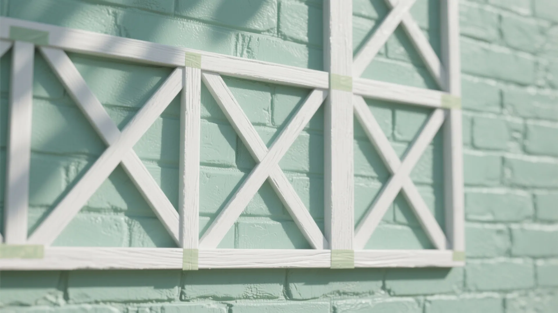 4) Geometric Stencils and Trompe-l’œil Trellis